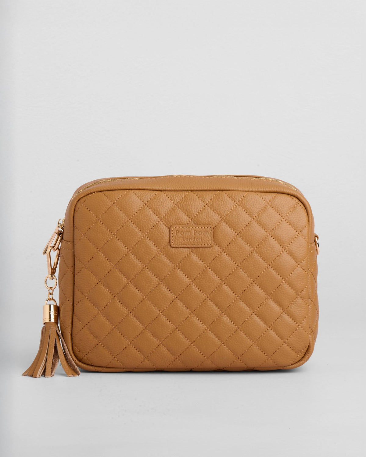 Pom Pom London Quilted City Plus Bag Maple