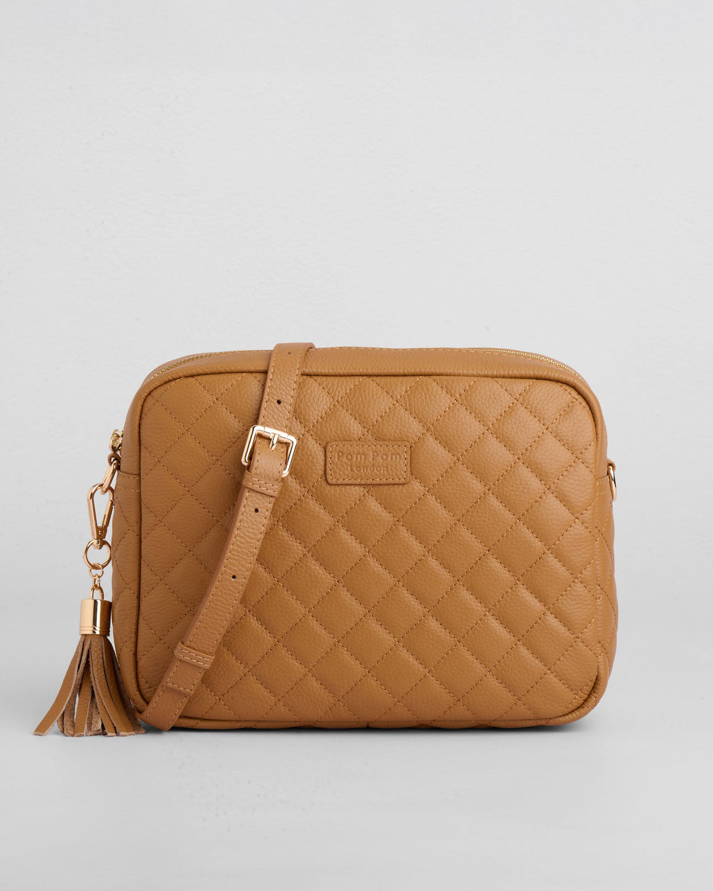 Pom Pom London Quilted City Plus Bag Maple