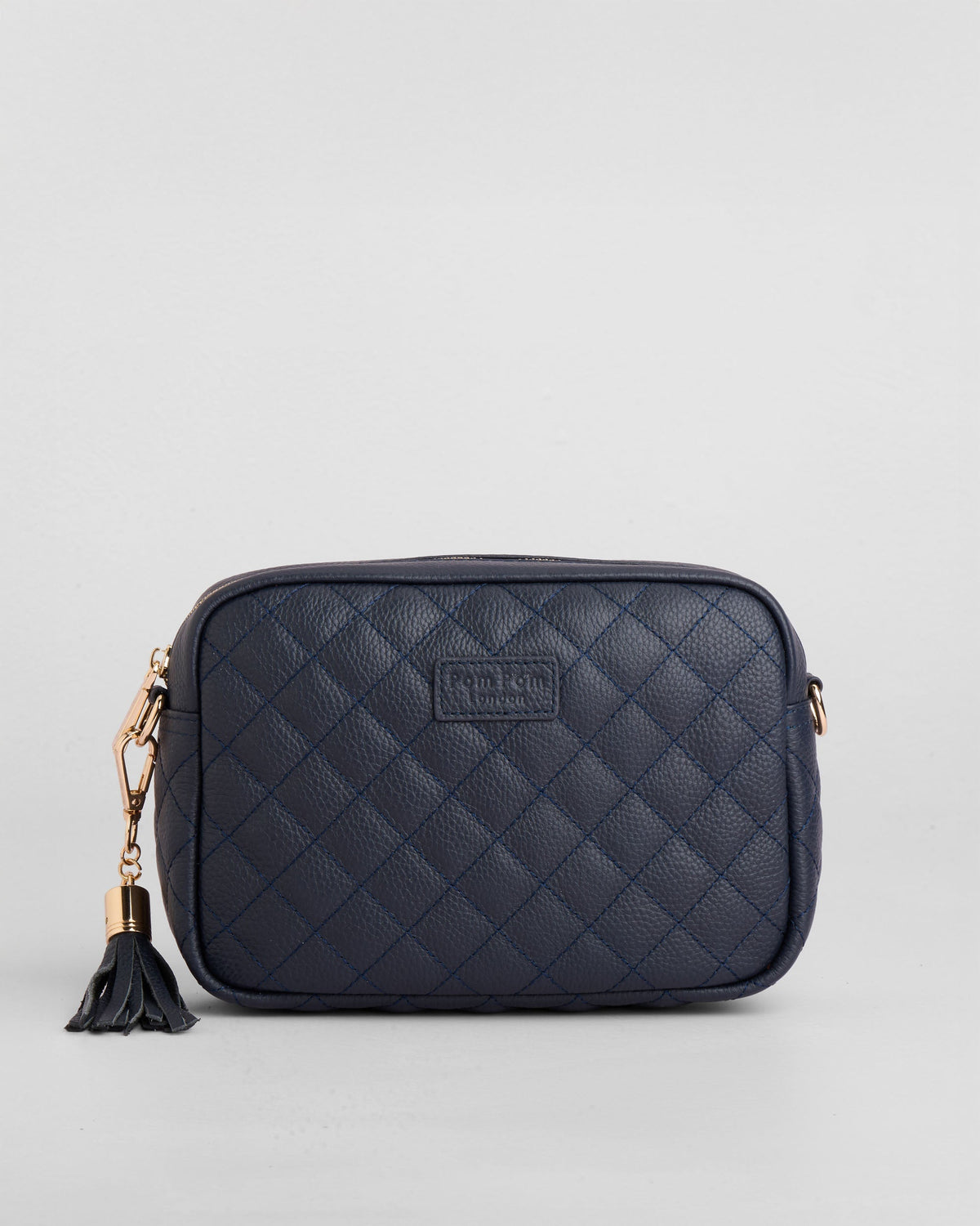 Quilted City Bag Navy & Accessories