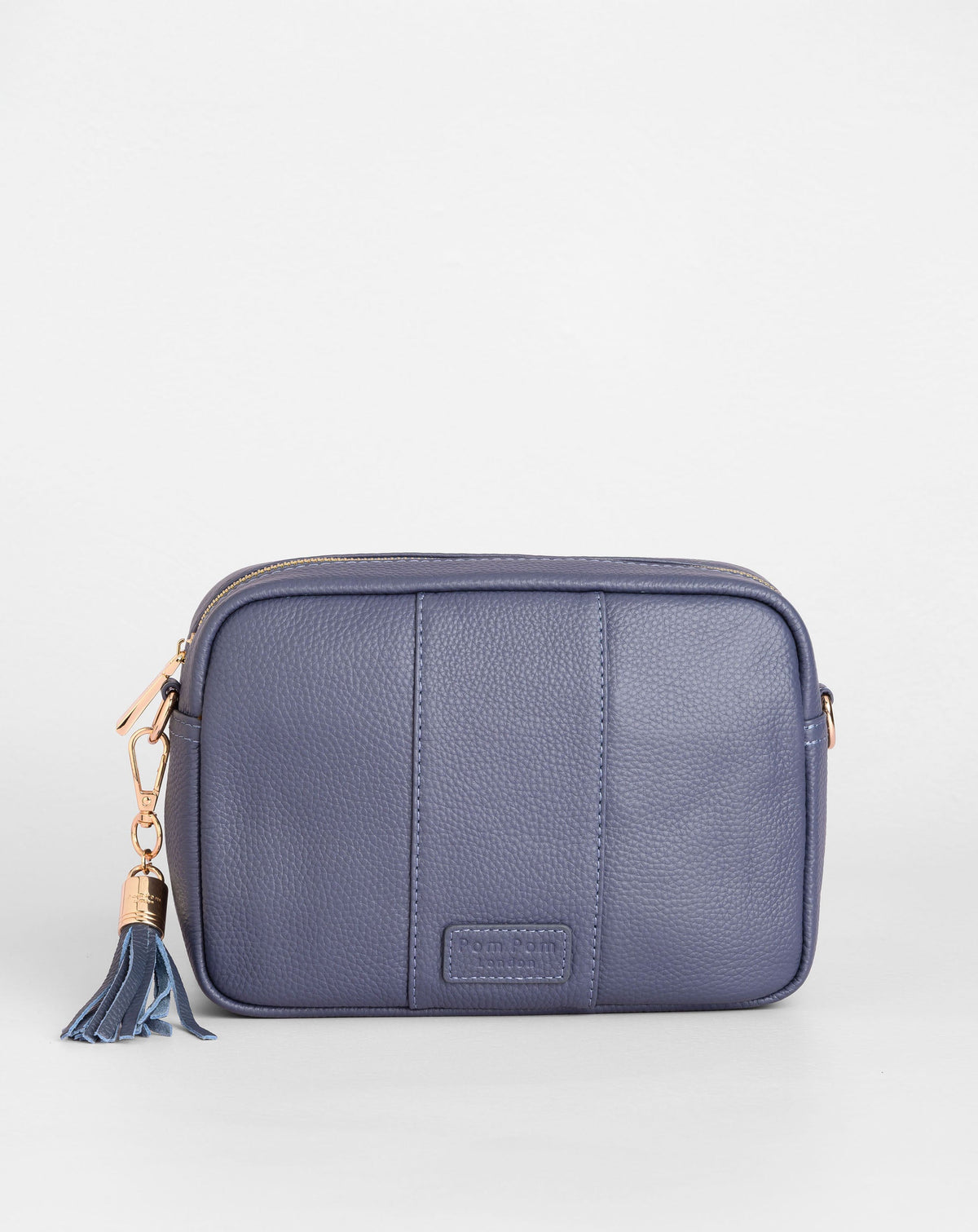 Pom Pom London City Bag Slate Blue