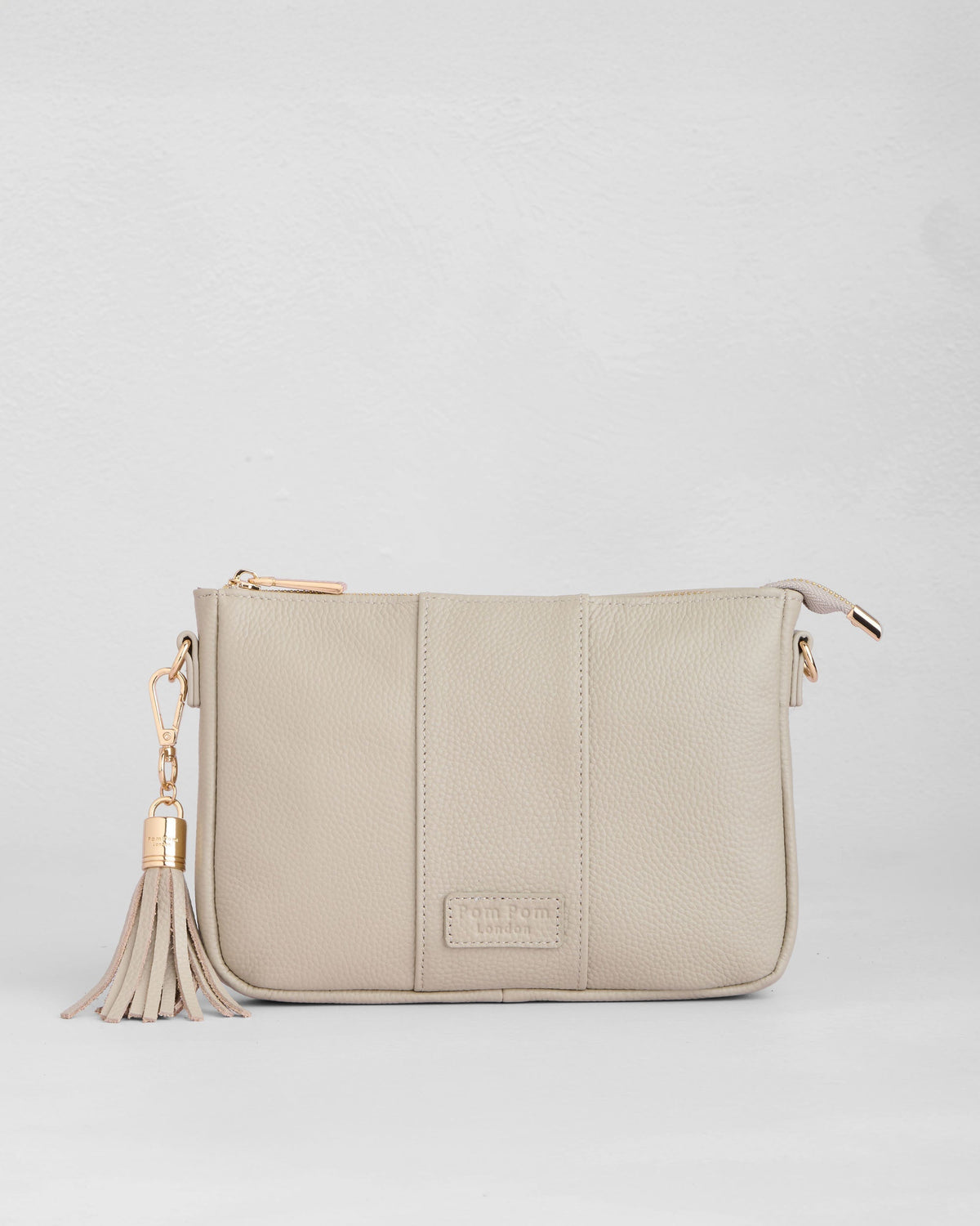 Pom Pom London City Slim Bag Stone
