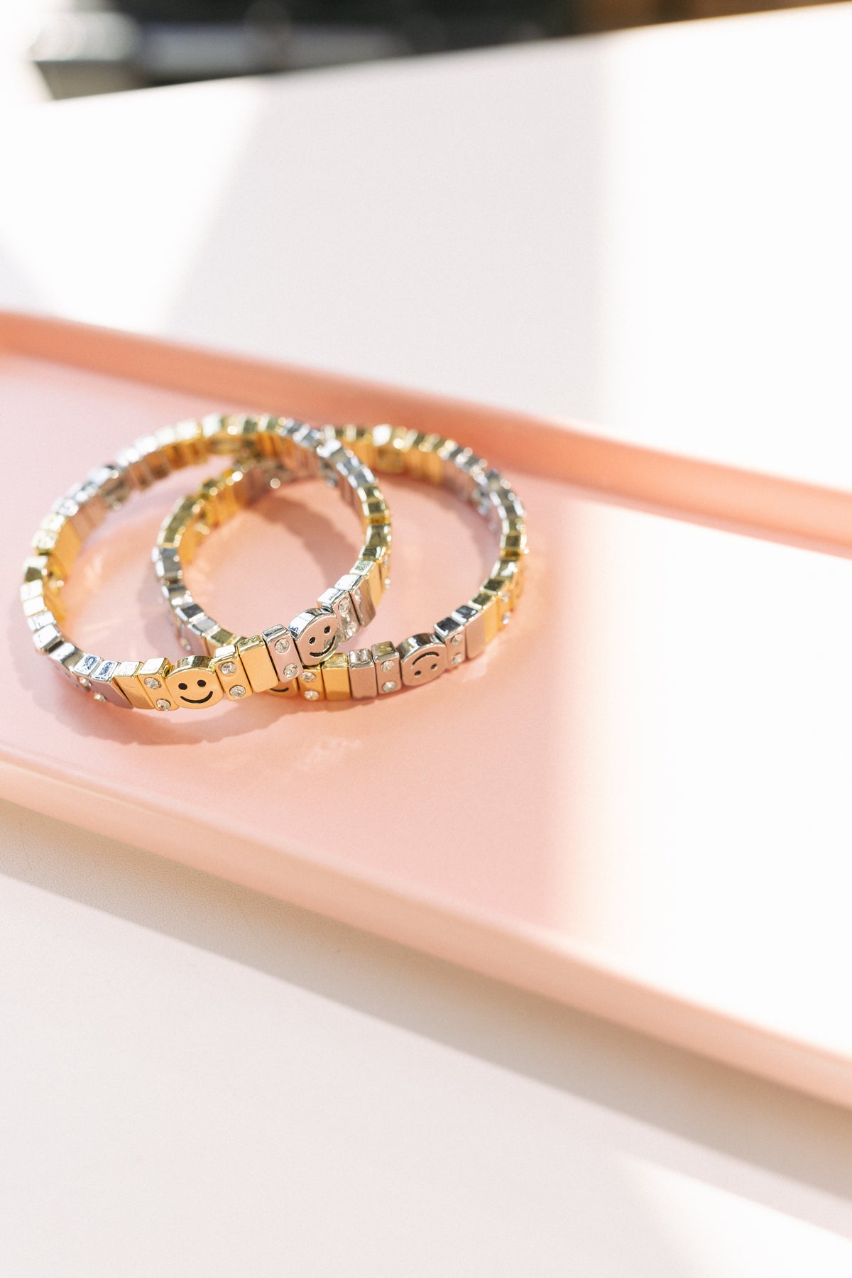 Lulu Stretch Bracelet - Smiley Face 3