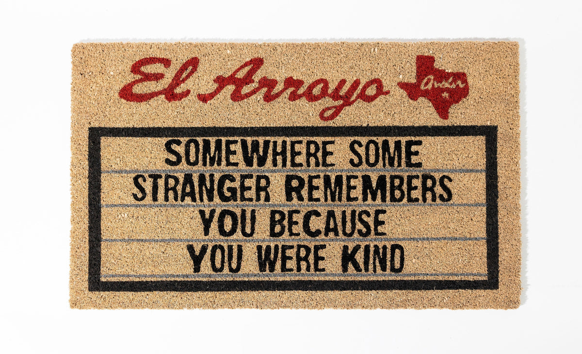 Outdoor Doormat - Some Stranger