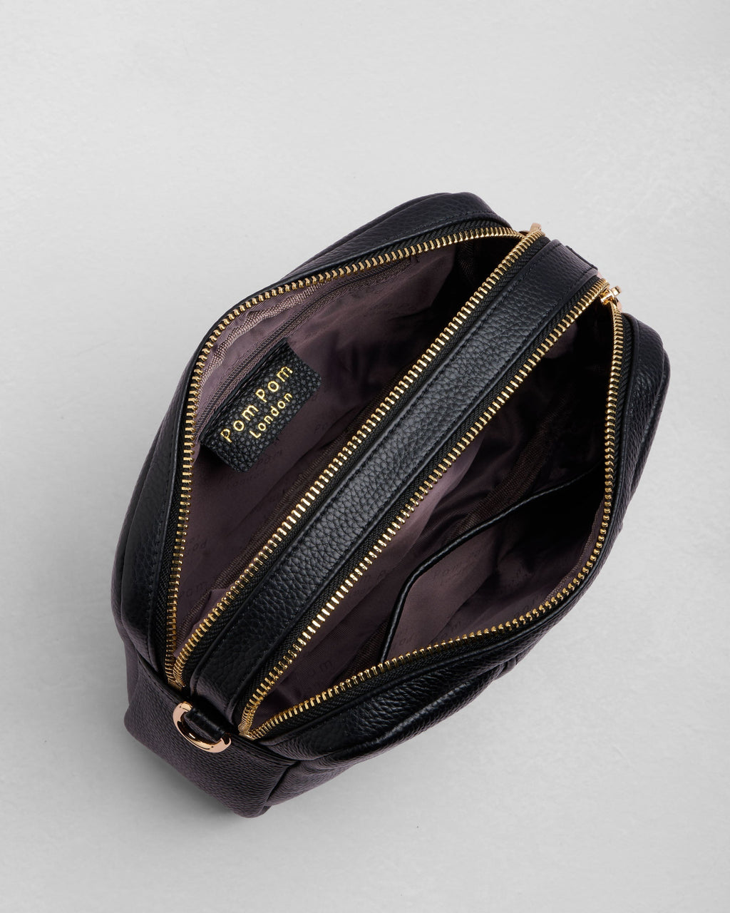 Pom Pom London City Duo Bag Black