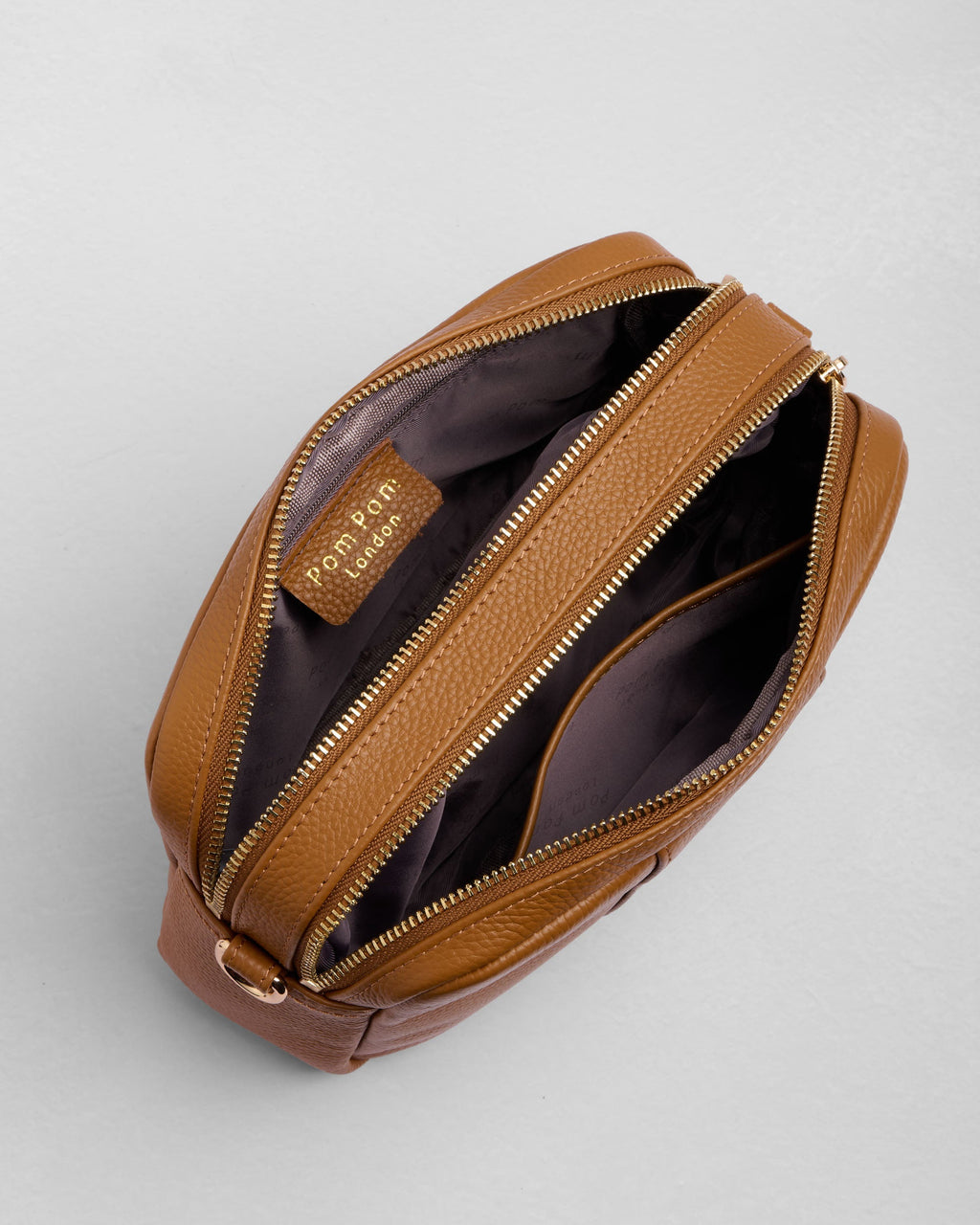 Pom Pom London City Duo Bag Maple