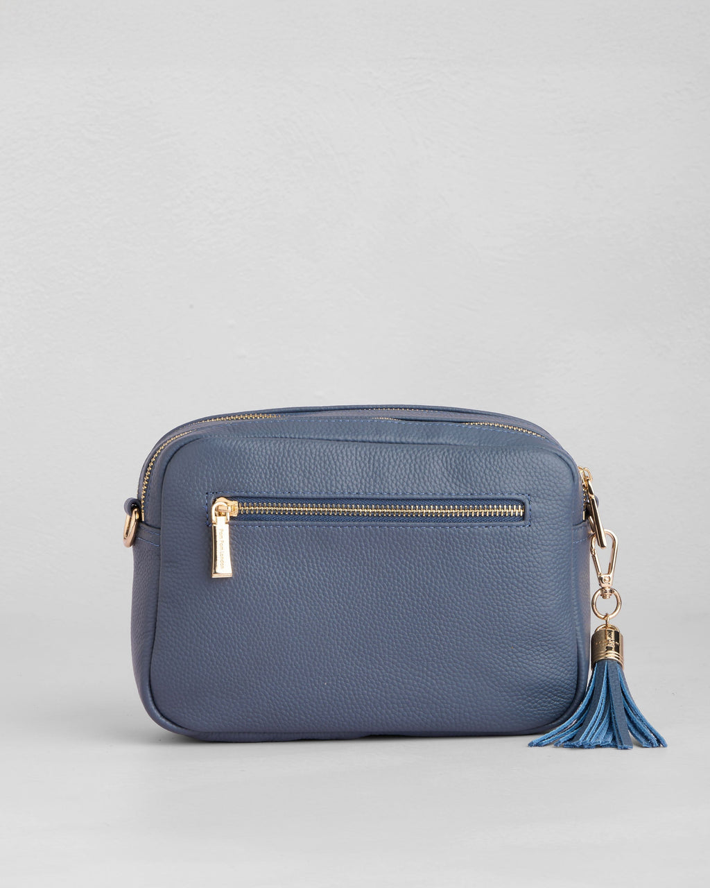Pom Pom London City Duo Bag Slate Blue