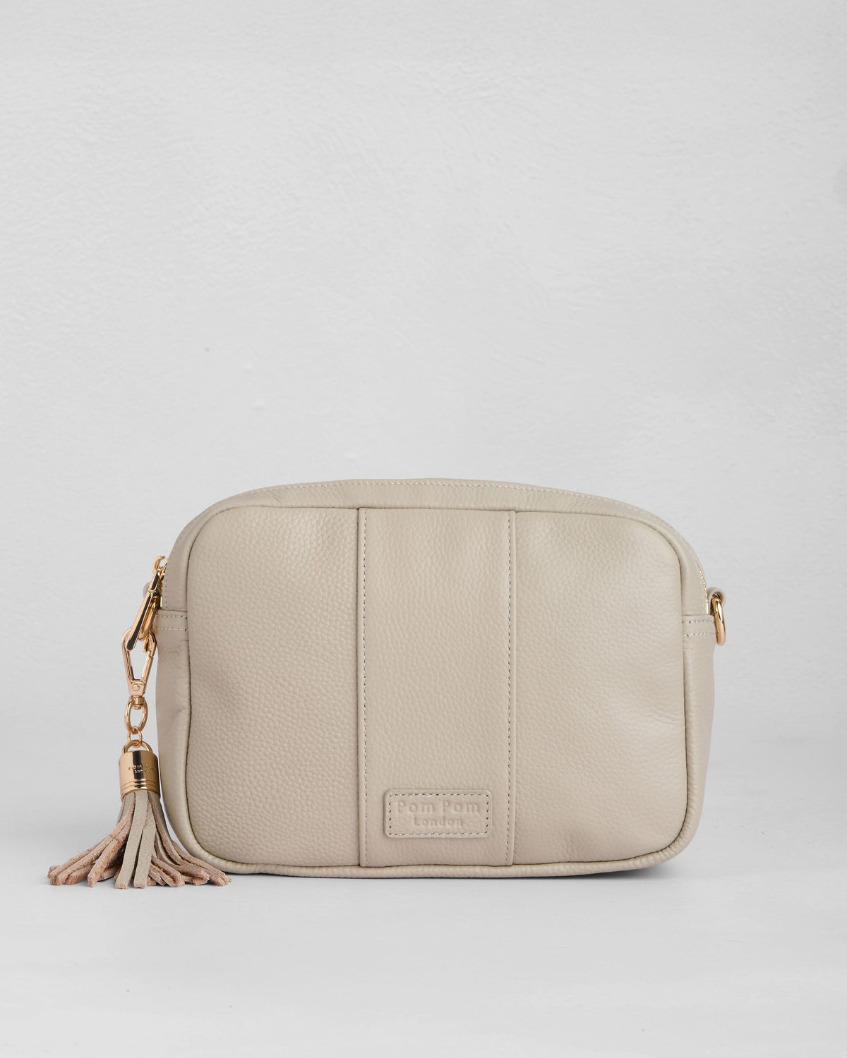 Pom Pom London City Duo Bag Stone