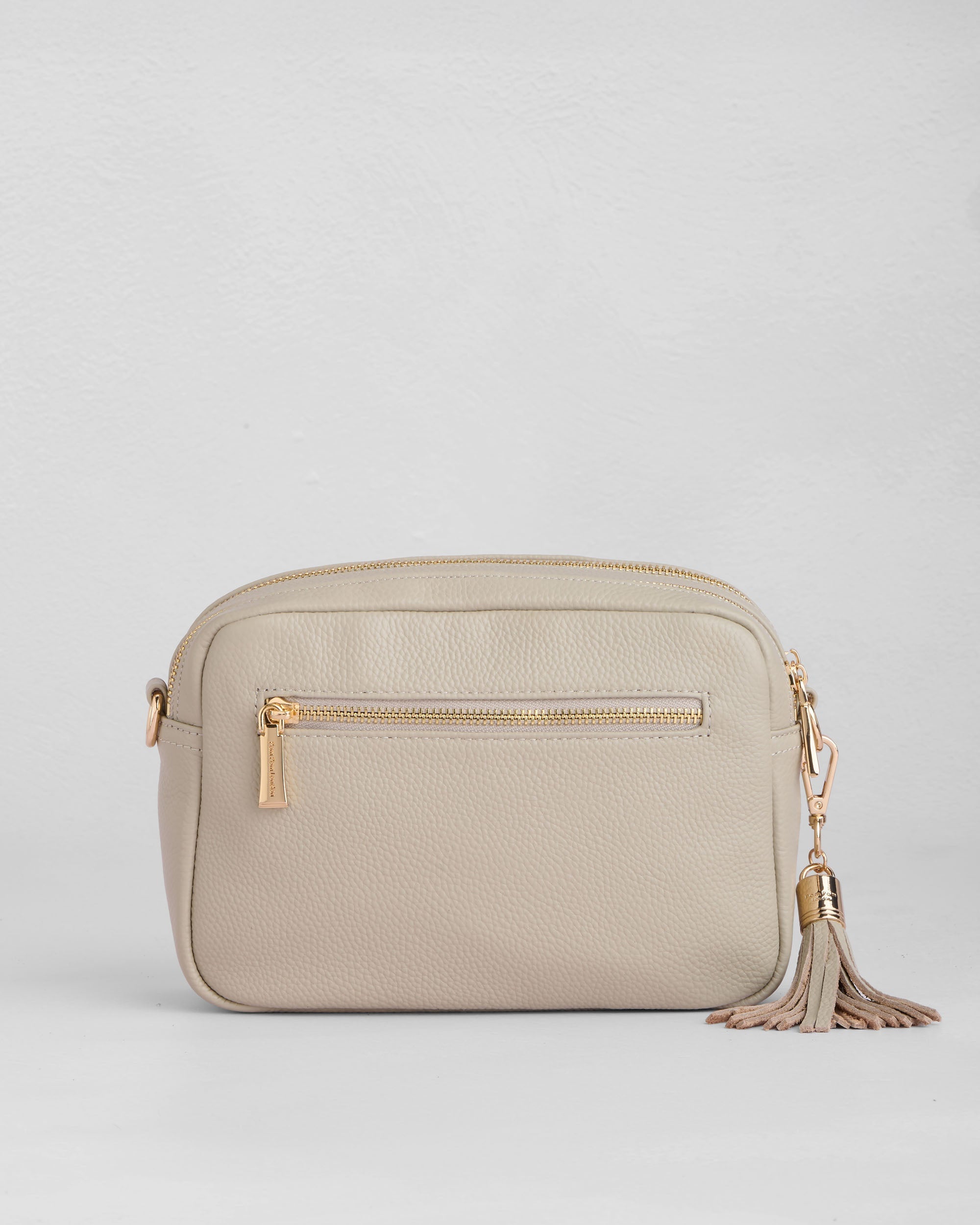 Pom Pom London City Duo Bag Stone