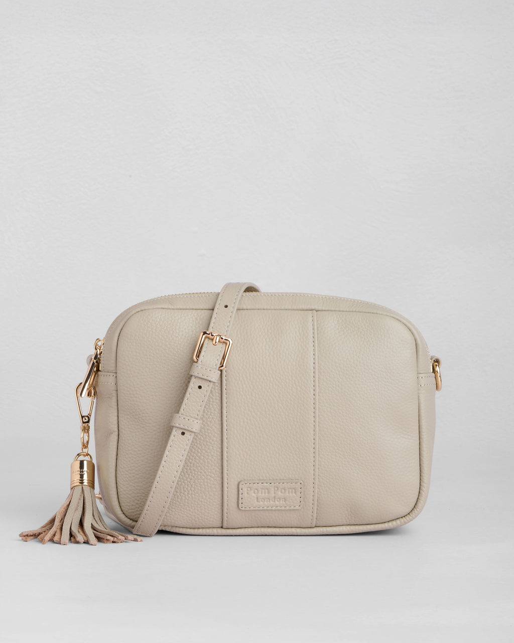 Pom Pom London City Duo Bag Stone