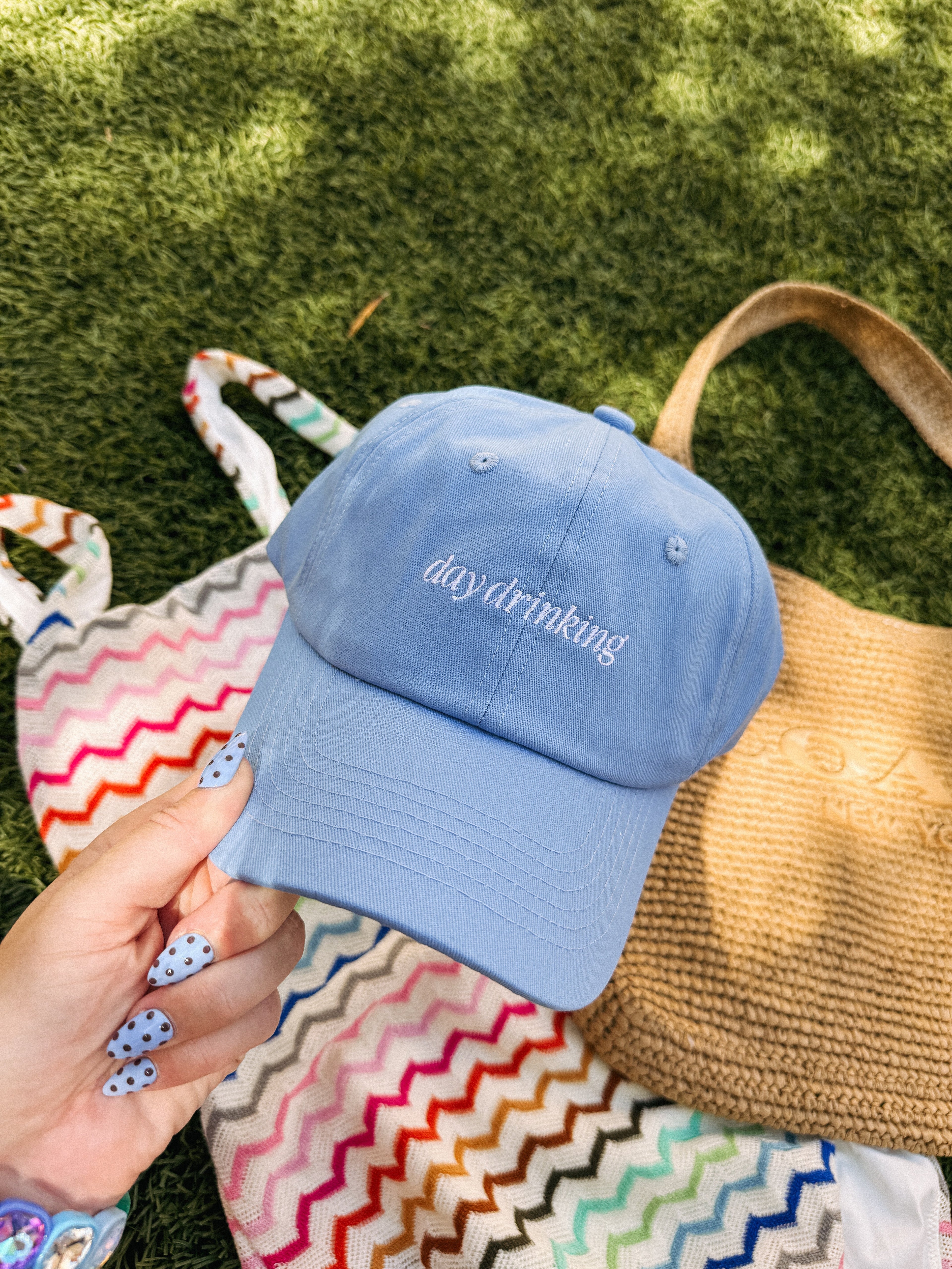 Day Drinking Dad Cap - Blue