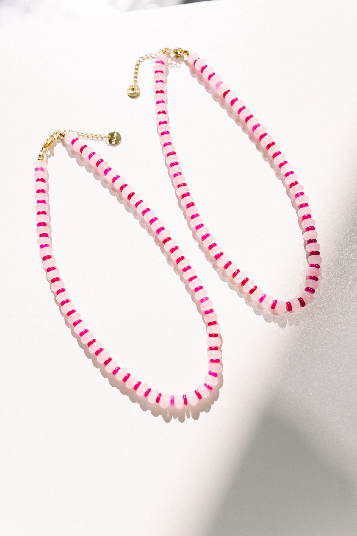 Happy Hour Necklace - Light Pink 3