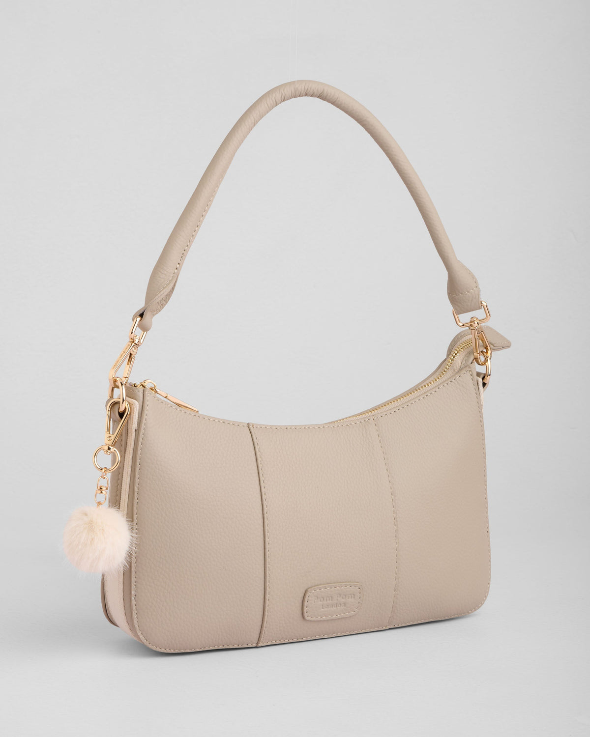 Pom Pom London Edgware Bag Stone