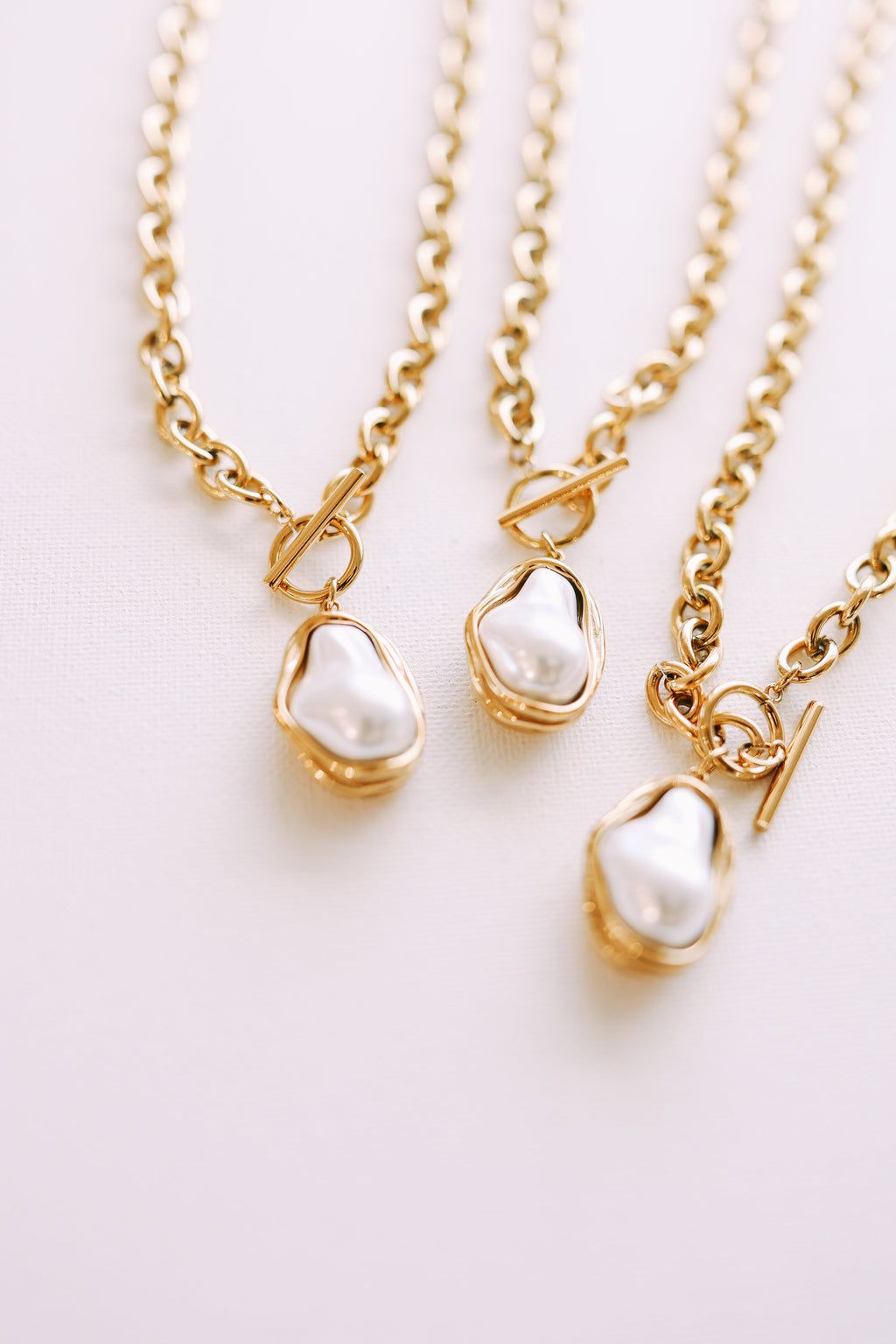 Cora Baroque Pearl Necklace