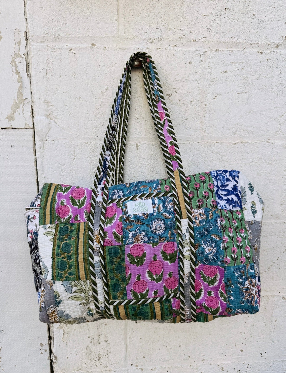 Quilted Duffle Bag - Huckleberry 3
