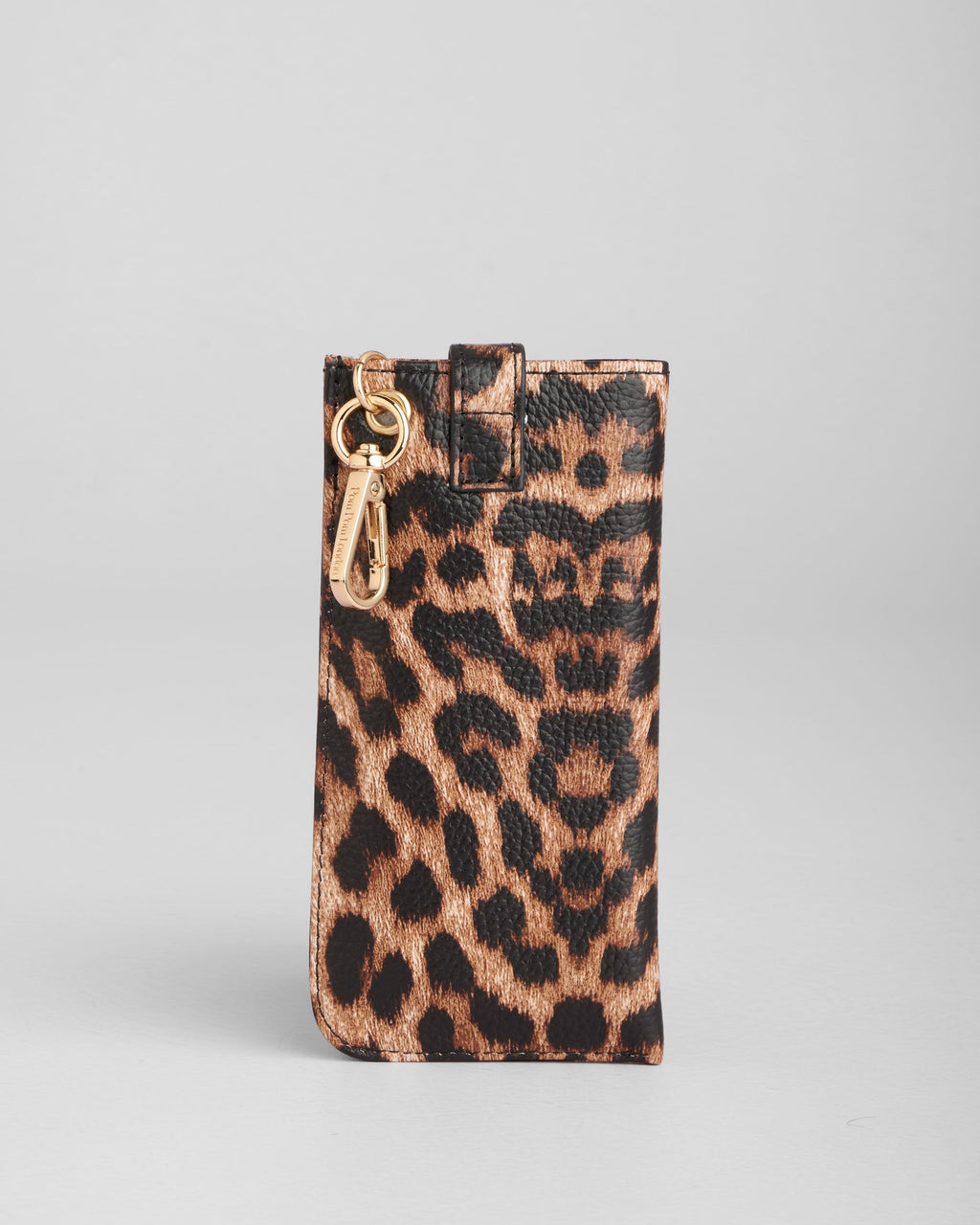 Grosvenor Glasses Case Leopard Print Black