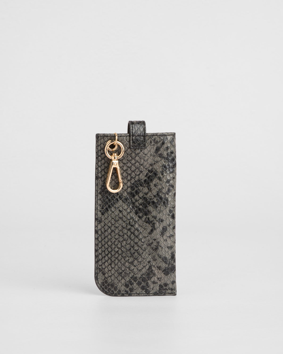 Grosvenor Glasses Case Snake Effect Black 3