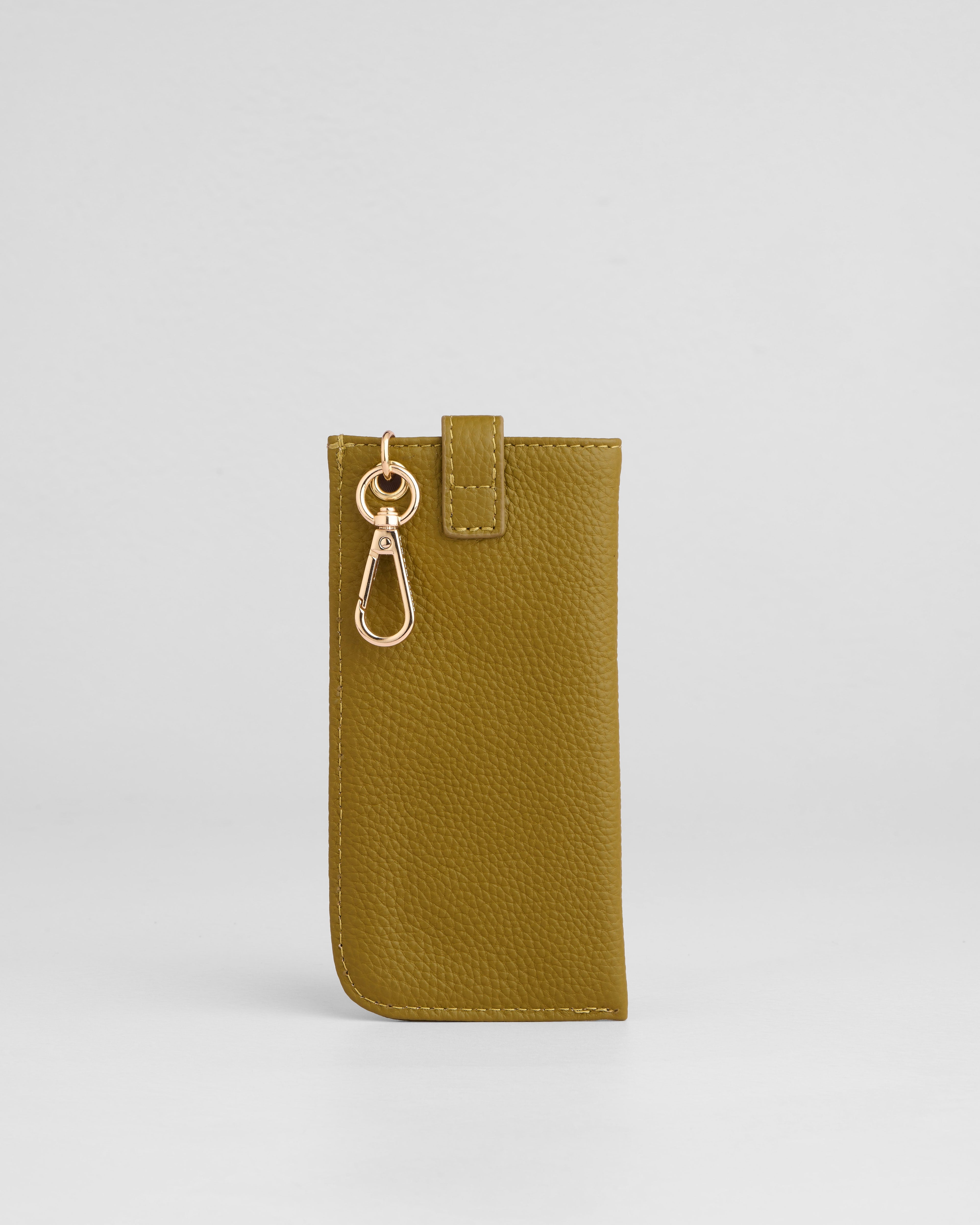 Grosvenor Glasses Case Olive Green