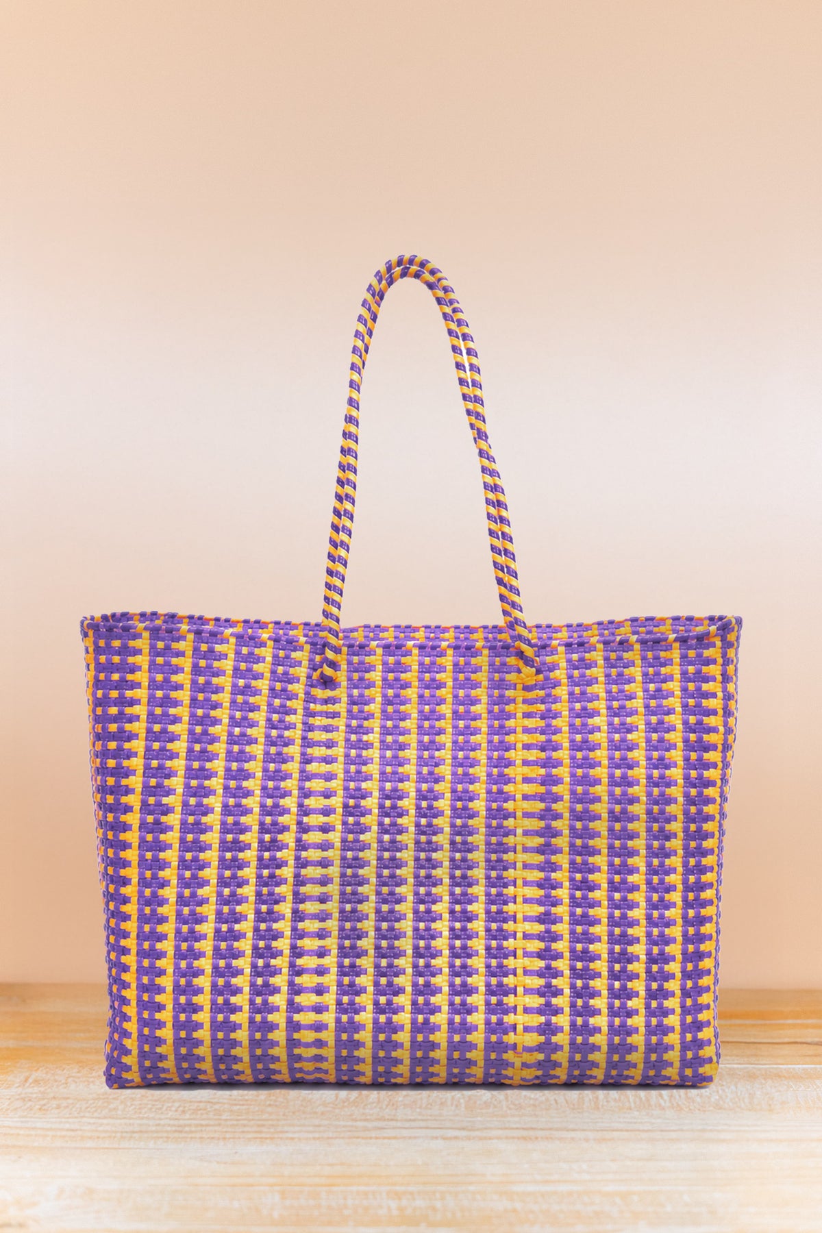 Lola Tote - Collegiate - Purple/Yellow