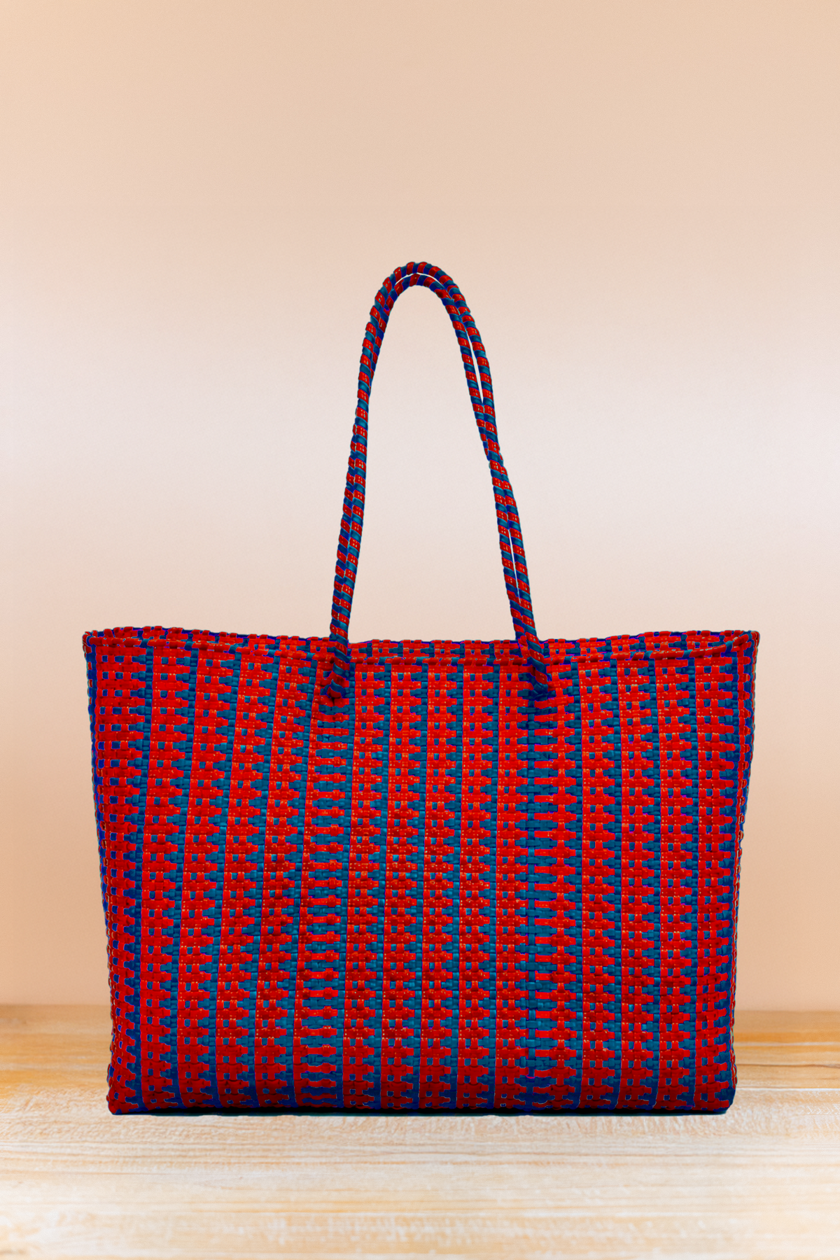 Lola Tote - Collegiate - Red/Blue
