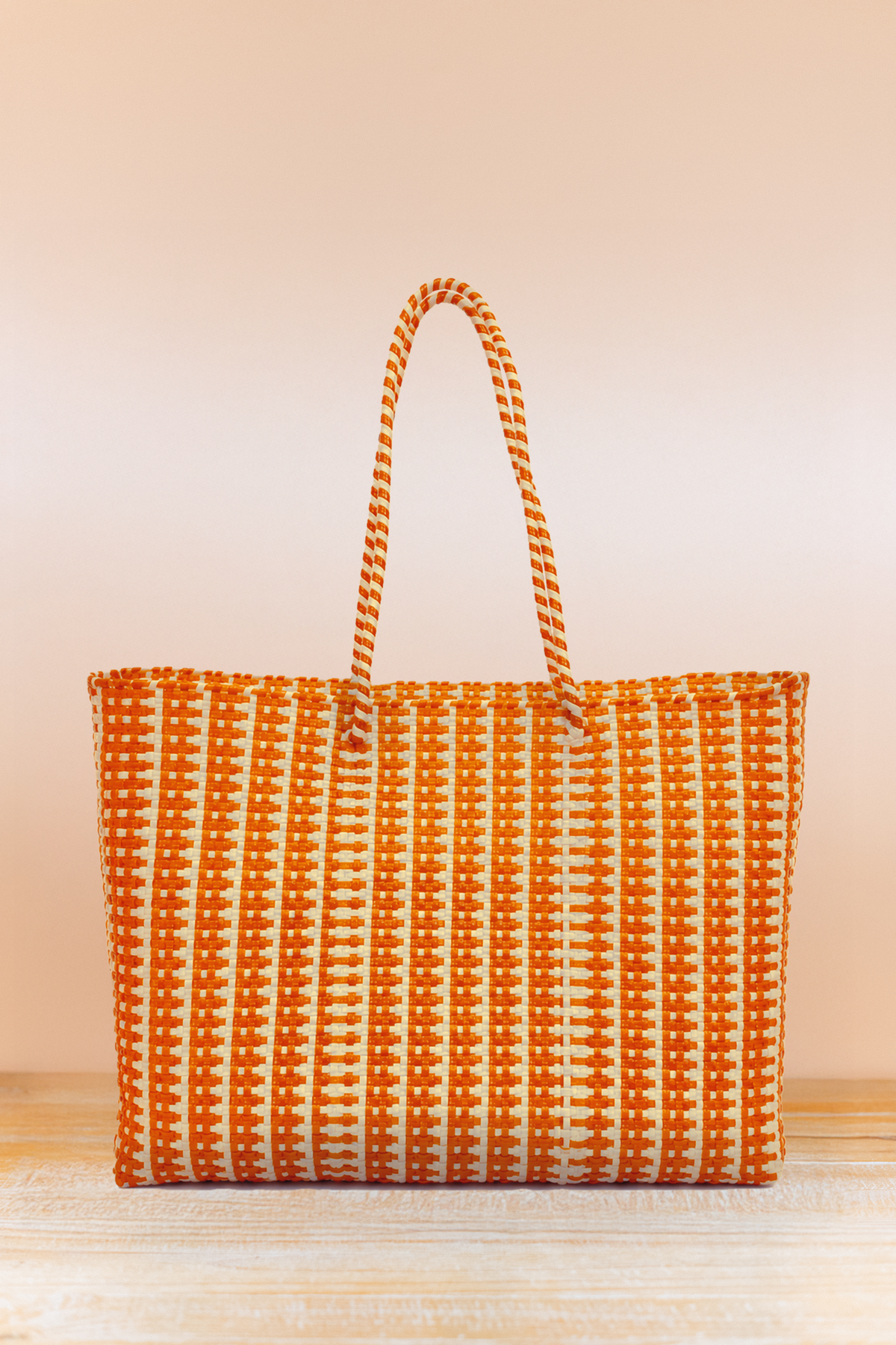 Lola Tote - Collegiate - Orange/Cream