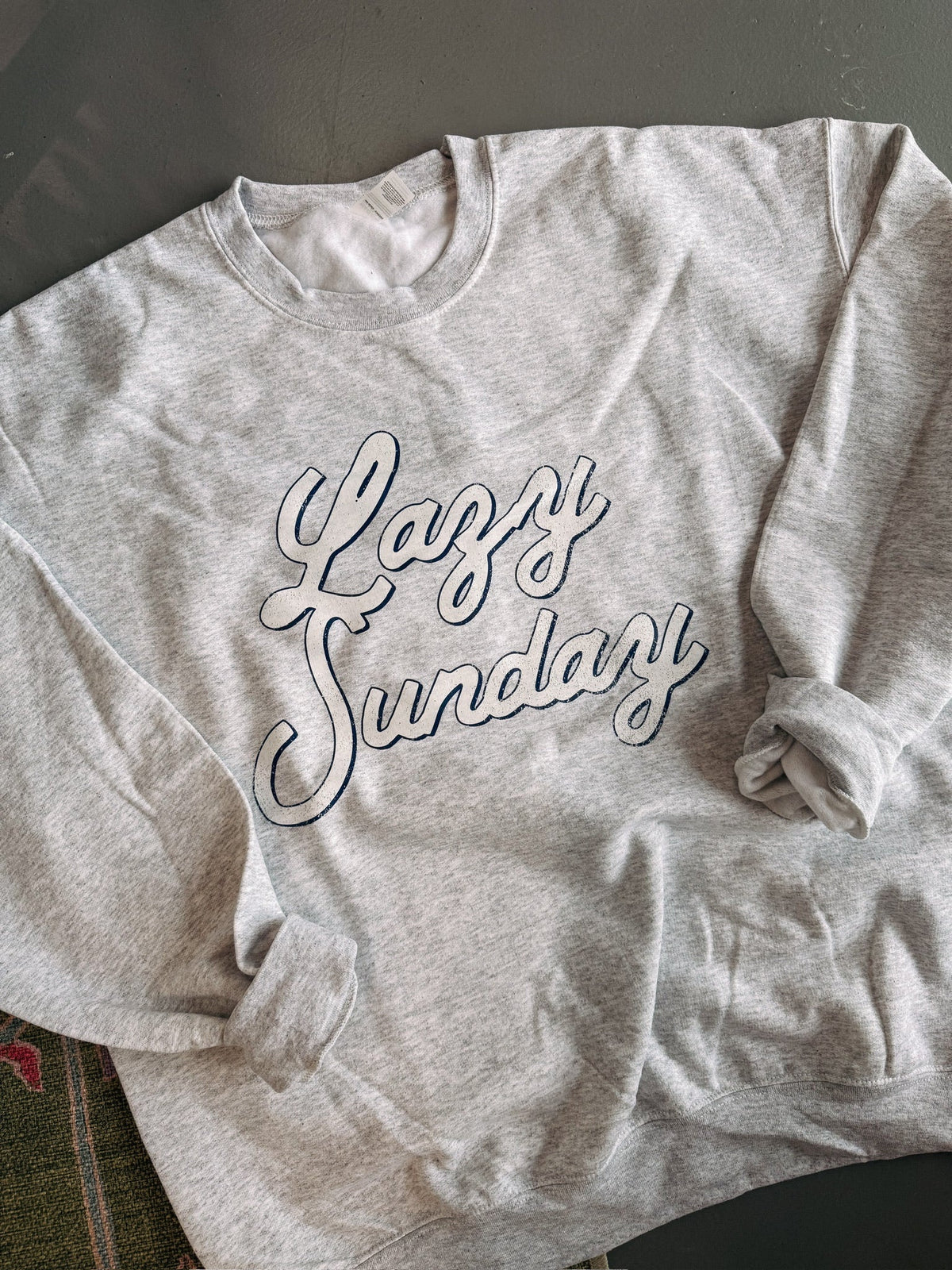 Lazy Sunday Sweatshirt - Ash