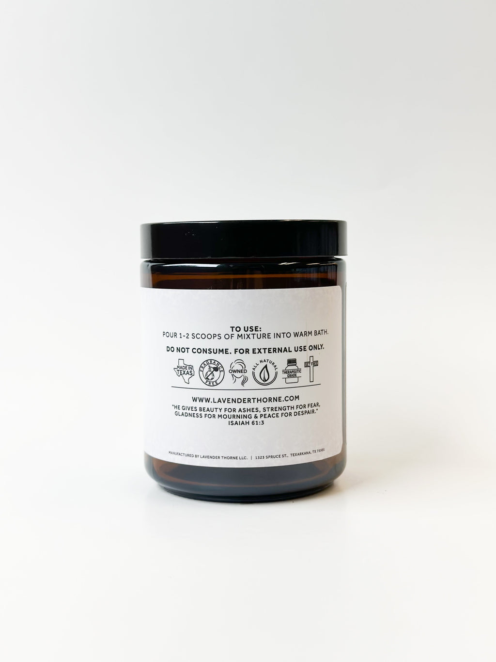 Beauty From Ashes (Bath Salt) - Sample