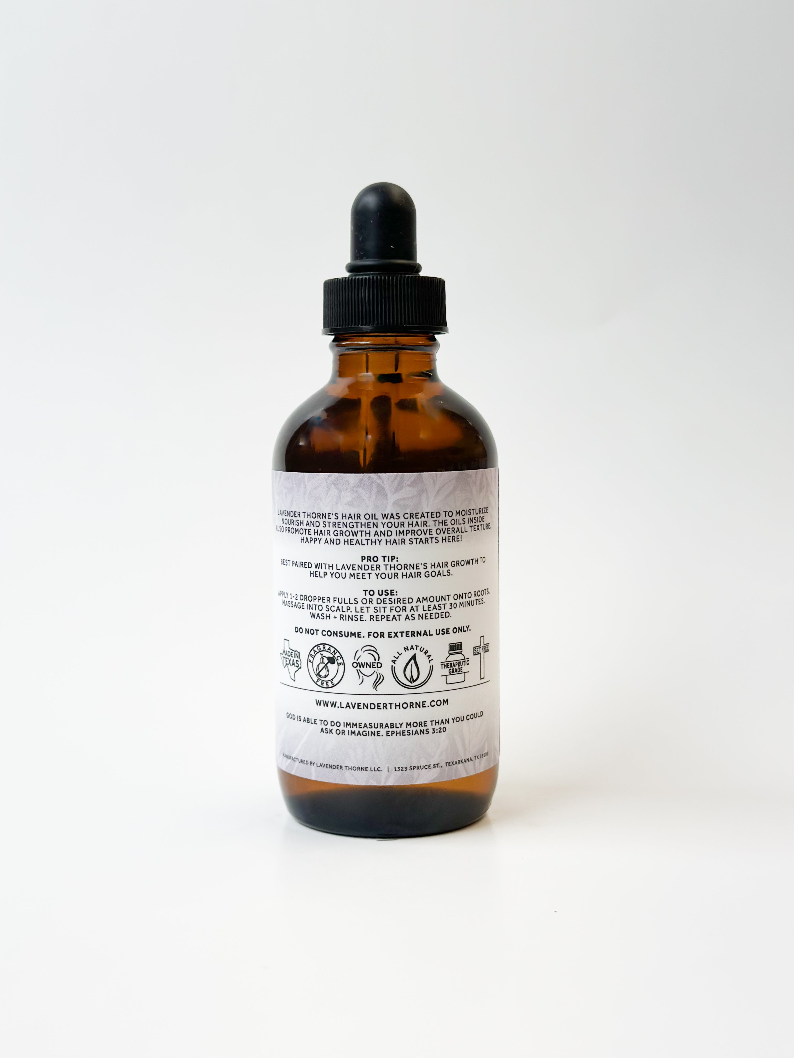 Hair Oil (Growth, Hydration, Damage Repair Oil) - Sample