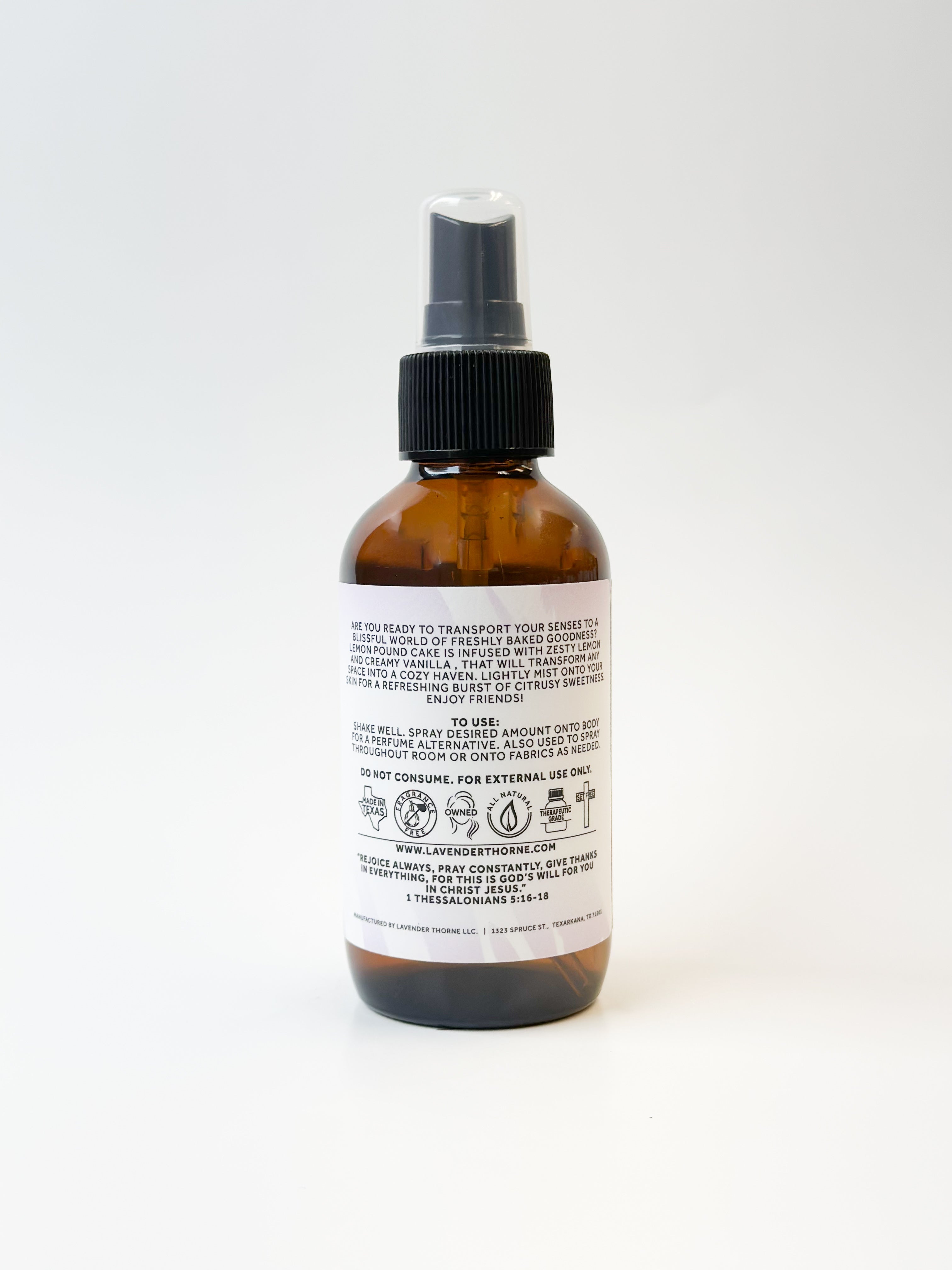 Lemon Pound Cake (Room and Body Spray)