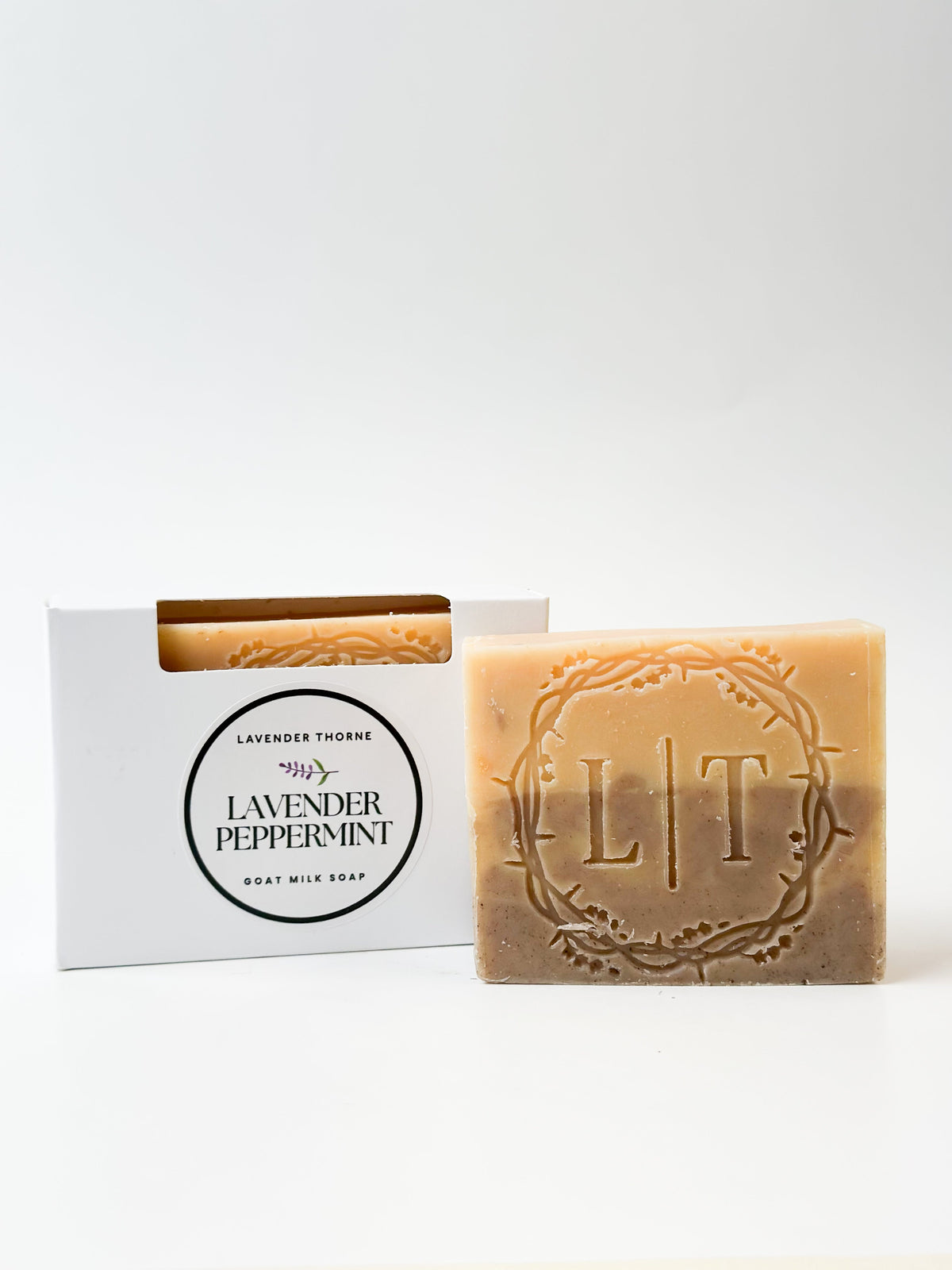 Lavender Peppermint - Goat Milk Soap - Sample