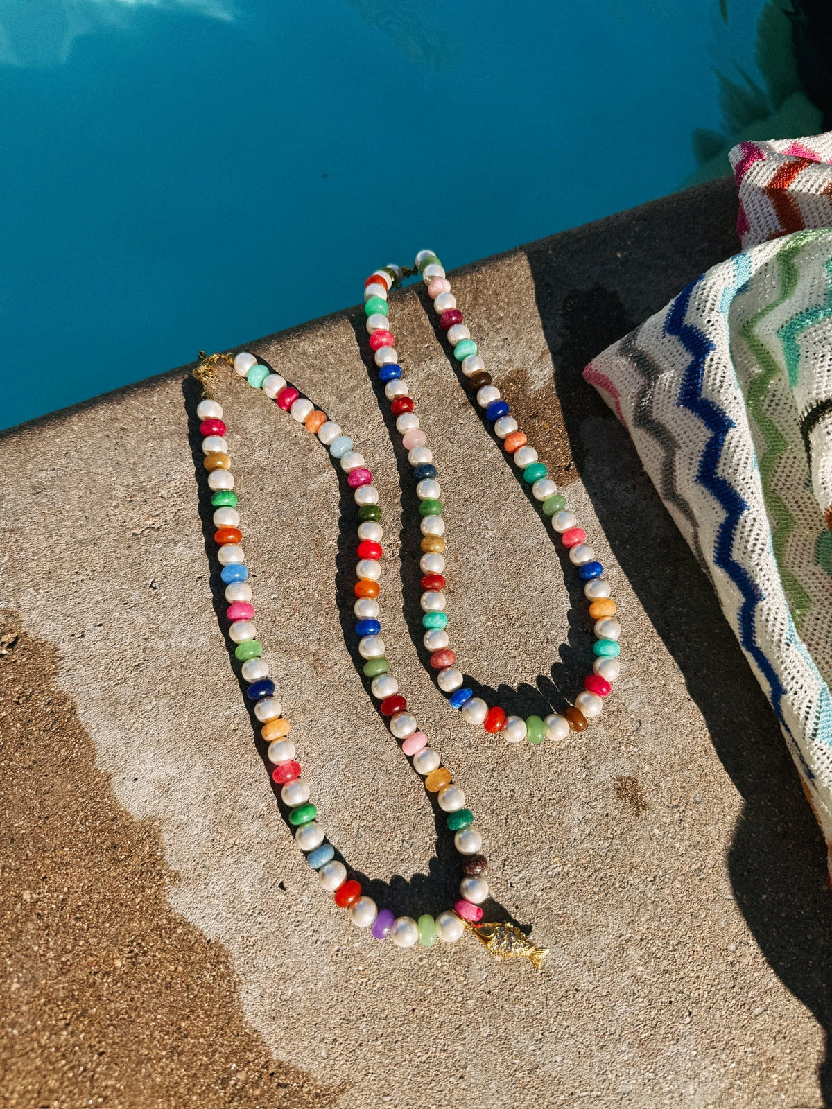 Coastal Cutie Beaded Necklace