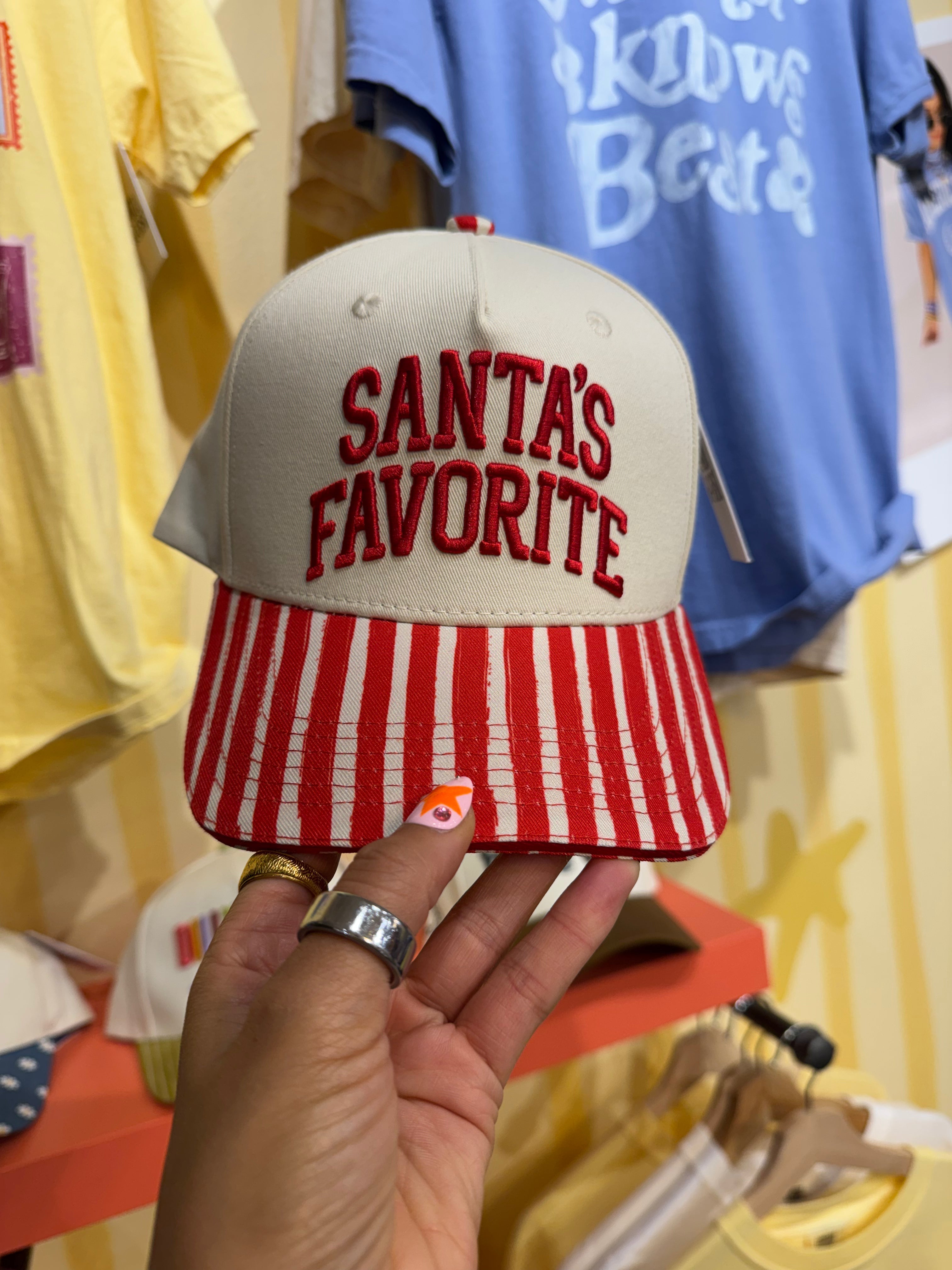 Santa'S Favorite Trucker Hat