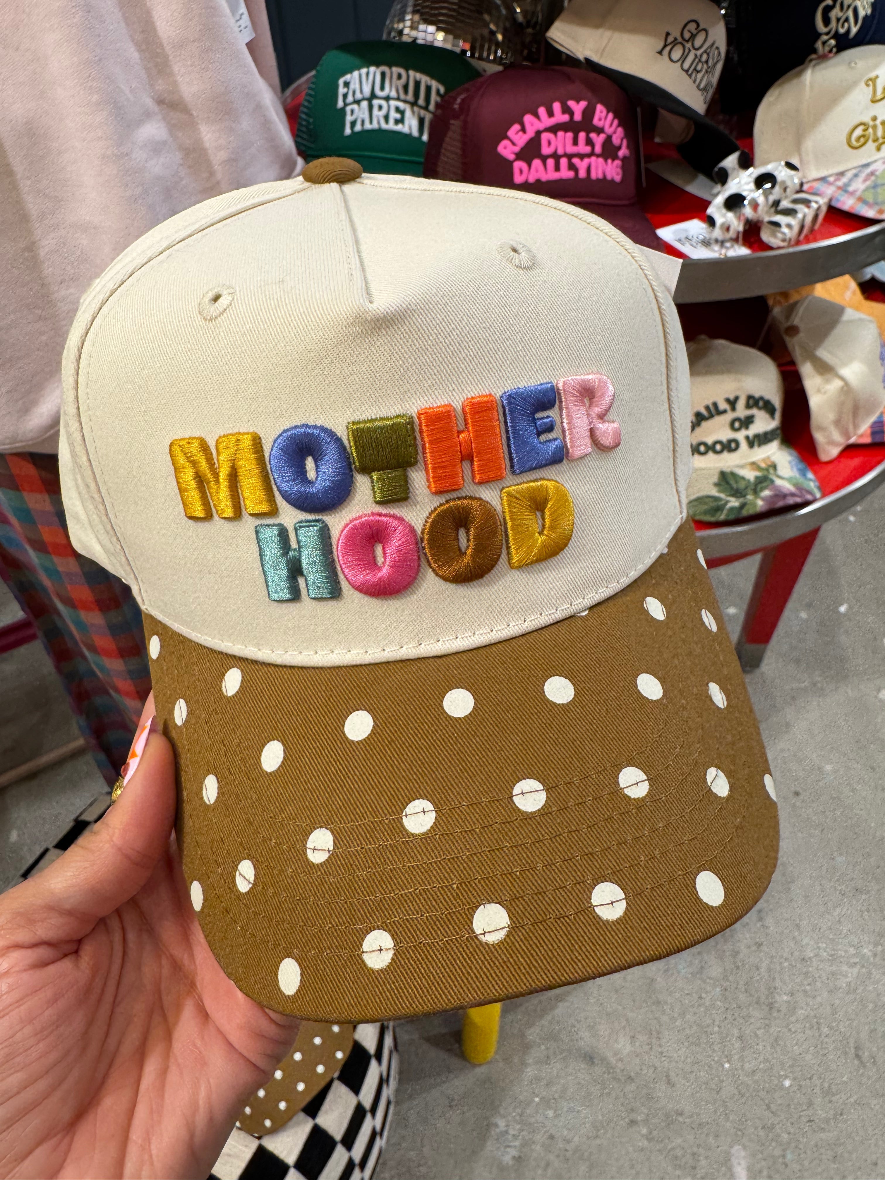 Motherhood Block Trucker Hat