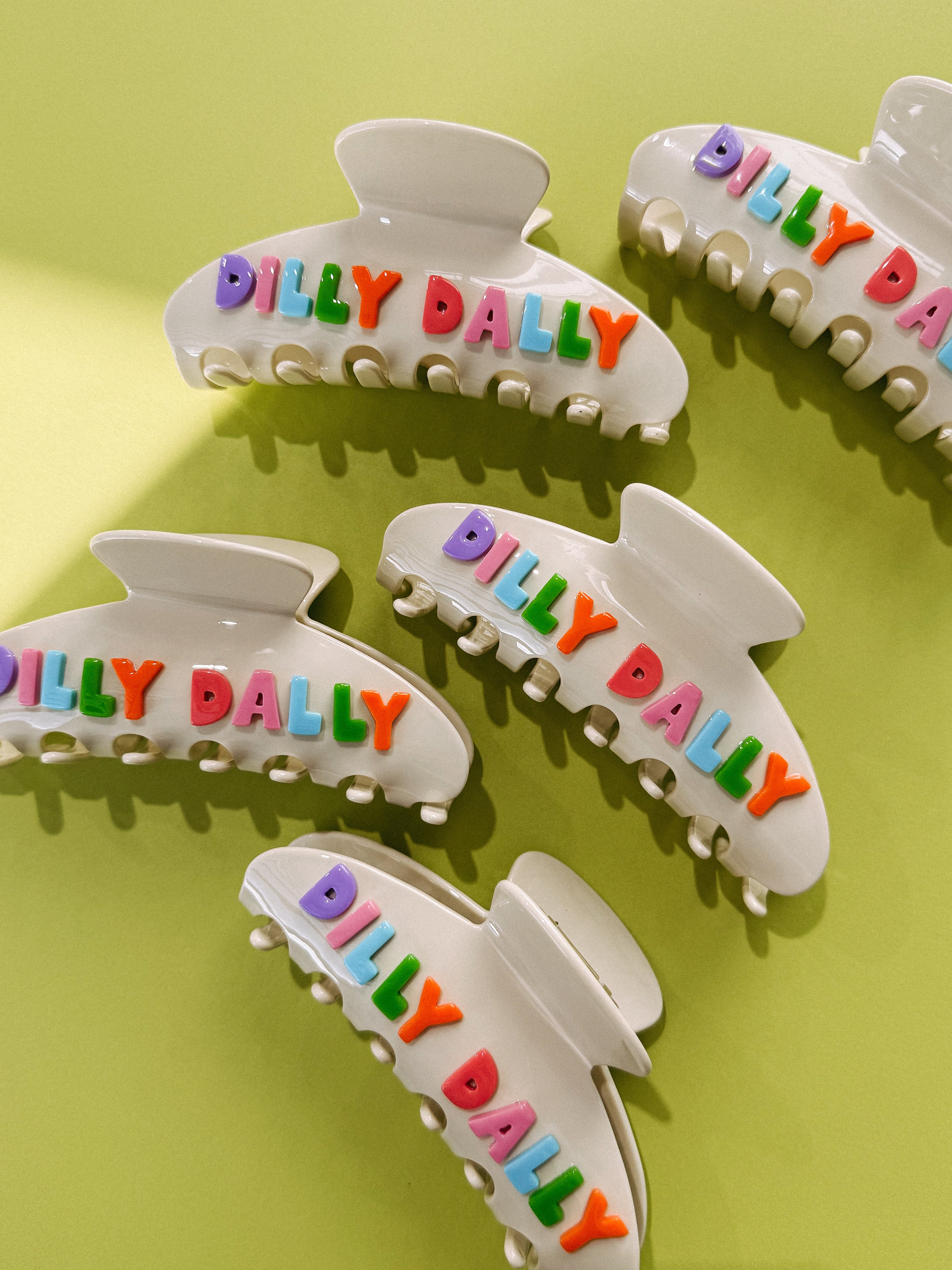 Multicolor Dilly Dally Hair Clip