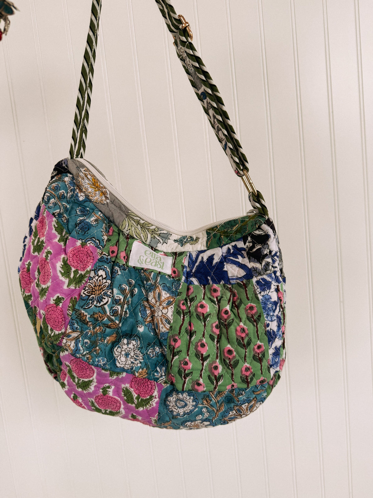 Quilted Crossbody Bag - Huckleberry