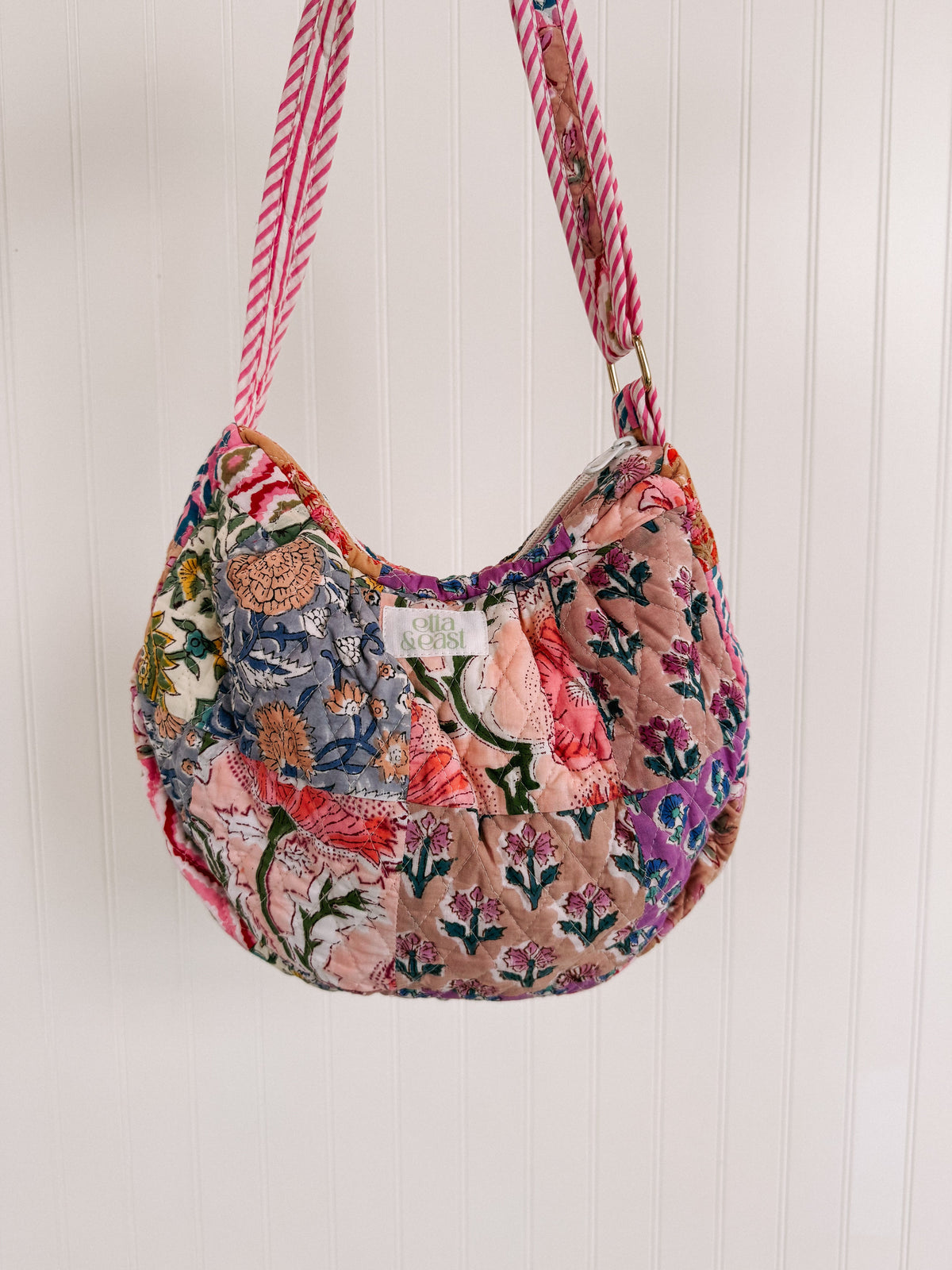 Quilted Crossbody Bag - Peachy 2