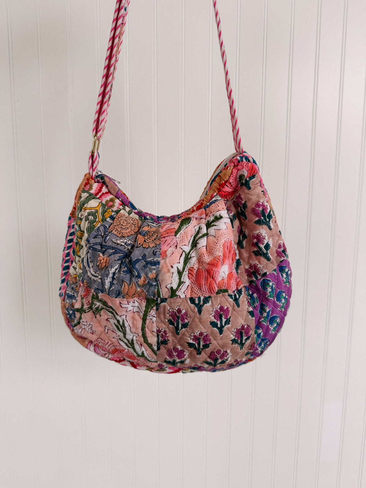 Quilted Crossbody Bag - Peachy 3