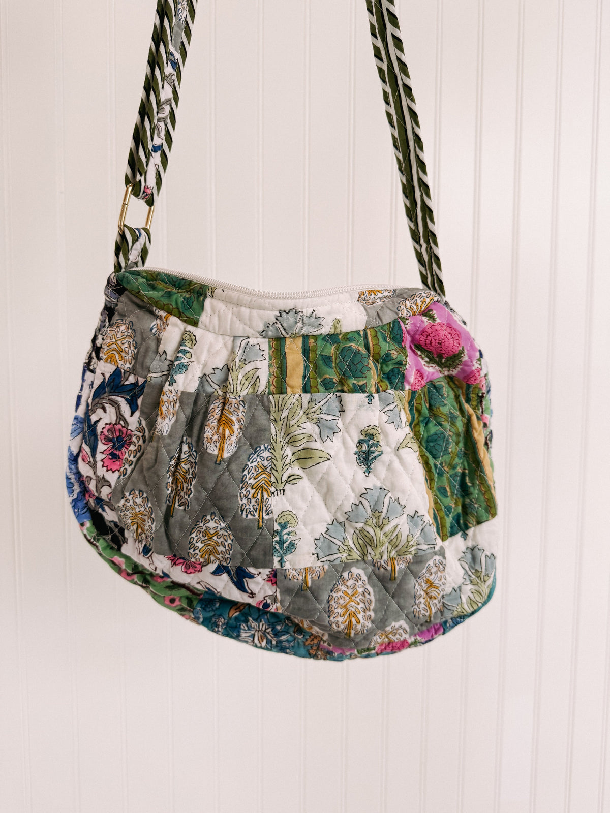 Quilted Crossbody Bag - Huckleberry 3