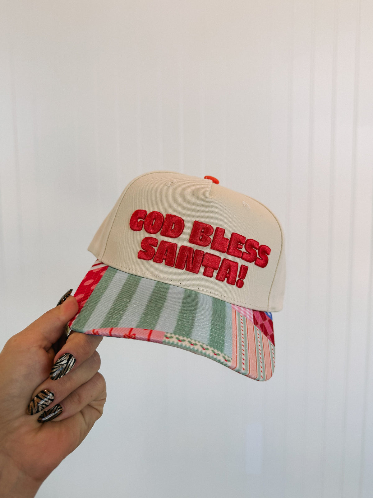 God Bless Santa Trucker Hat