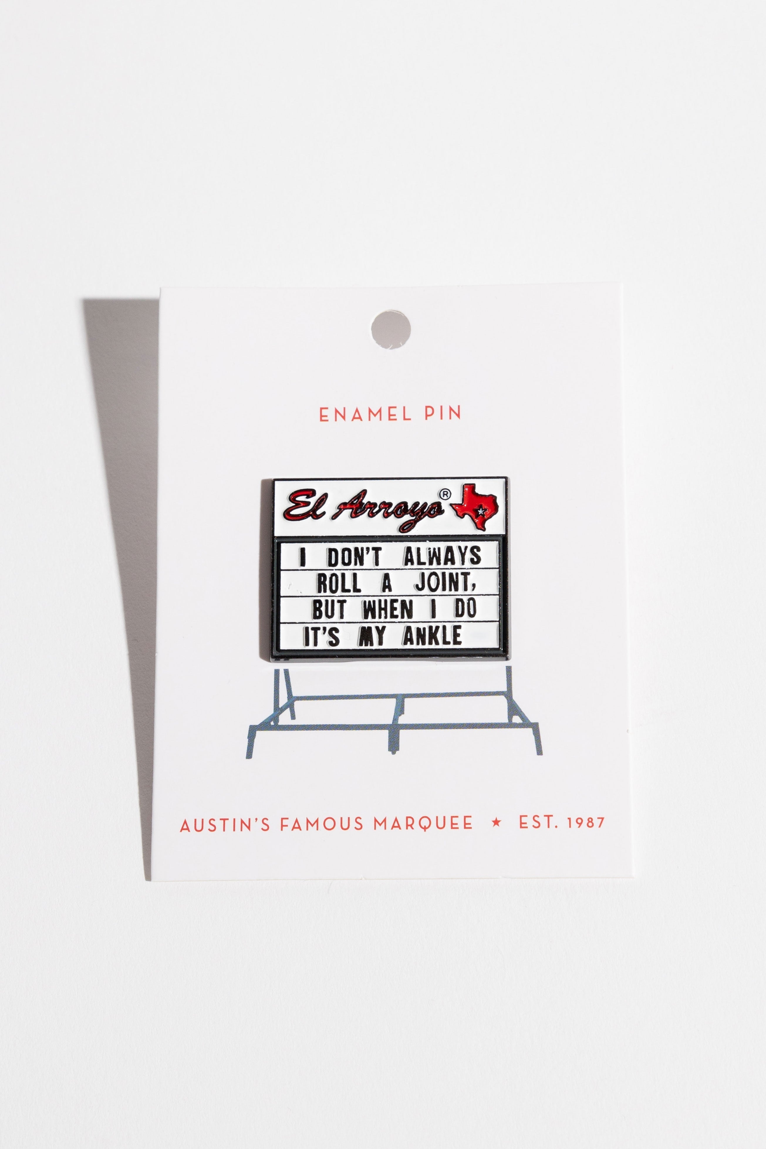 Enamel Pin - Roll a Joint
