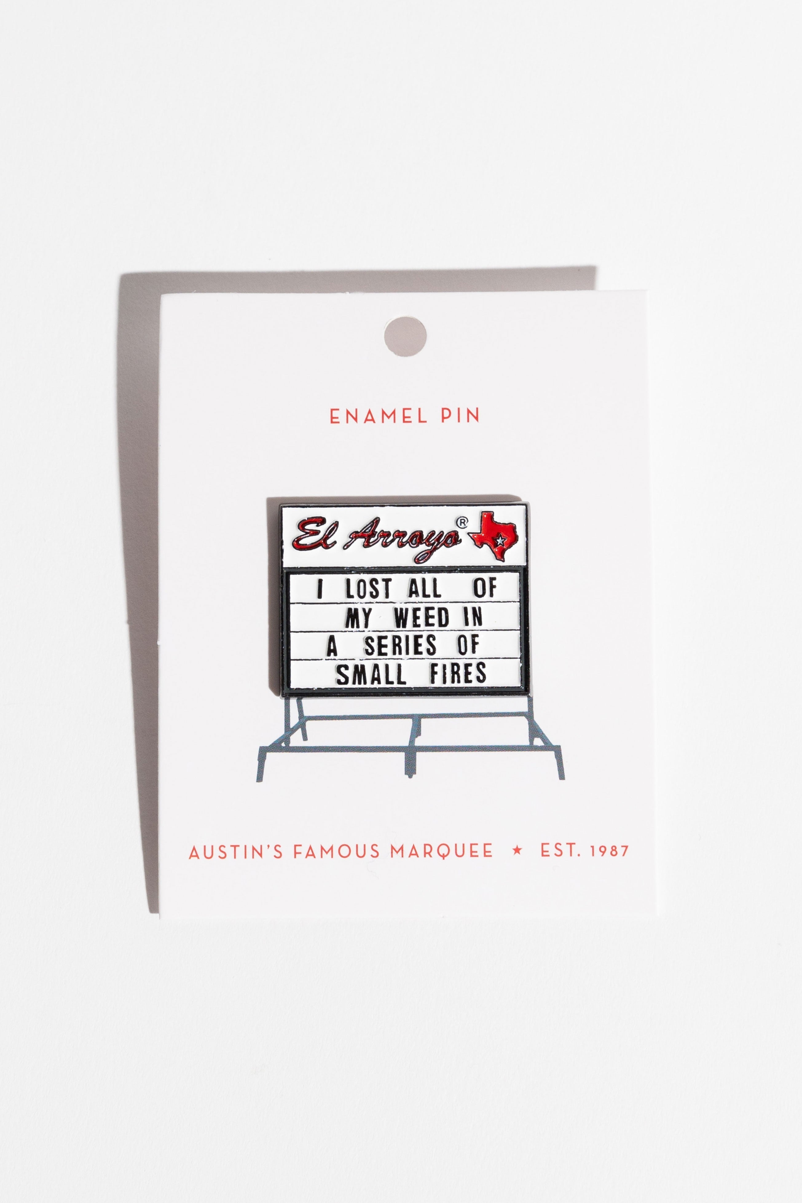 Enamel Pin - Small Fires