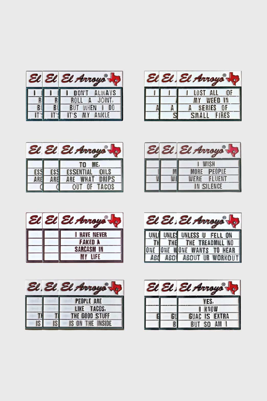 Enamel Pins - Pre-Pack