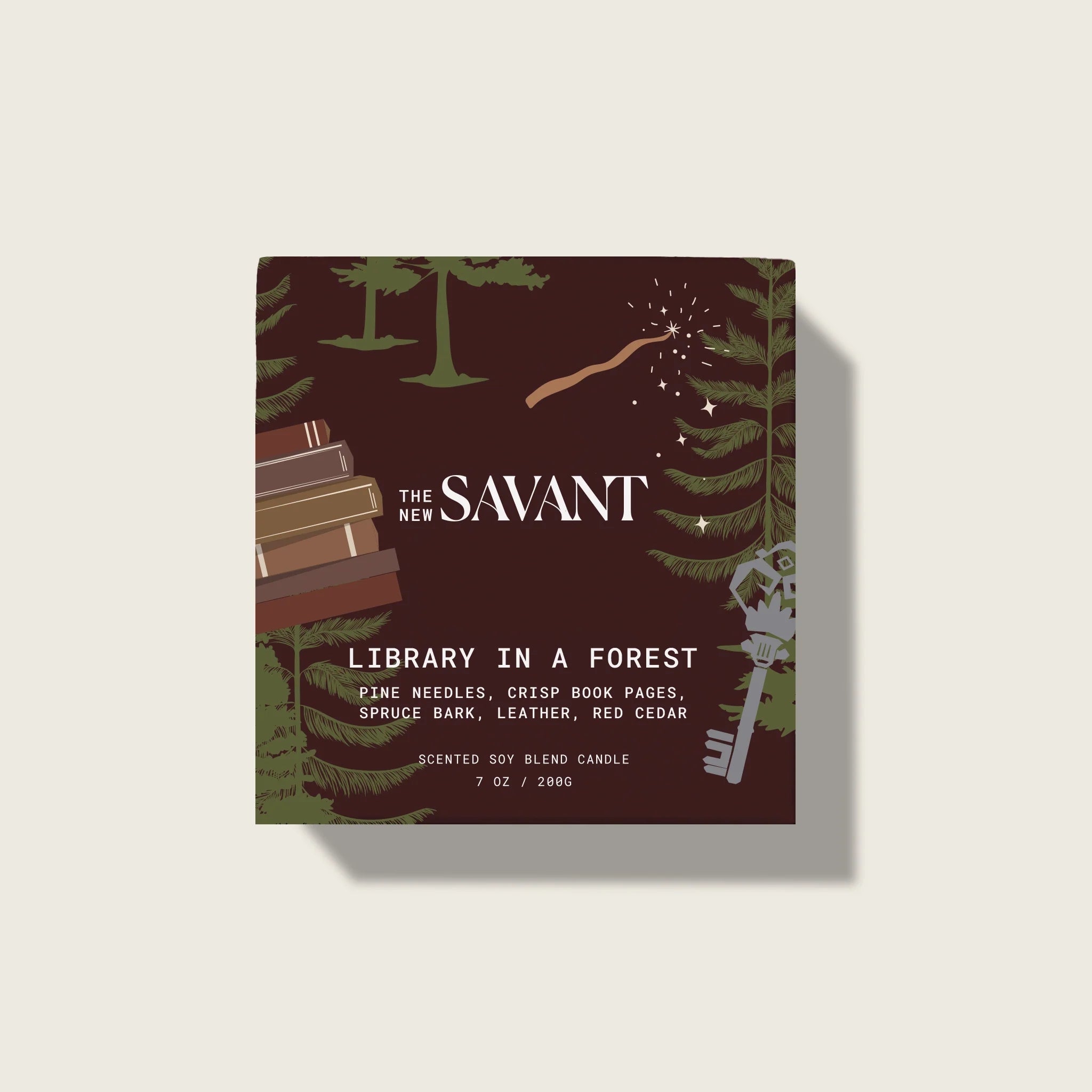 Library in a Forest Candle 7oz