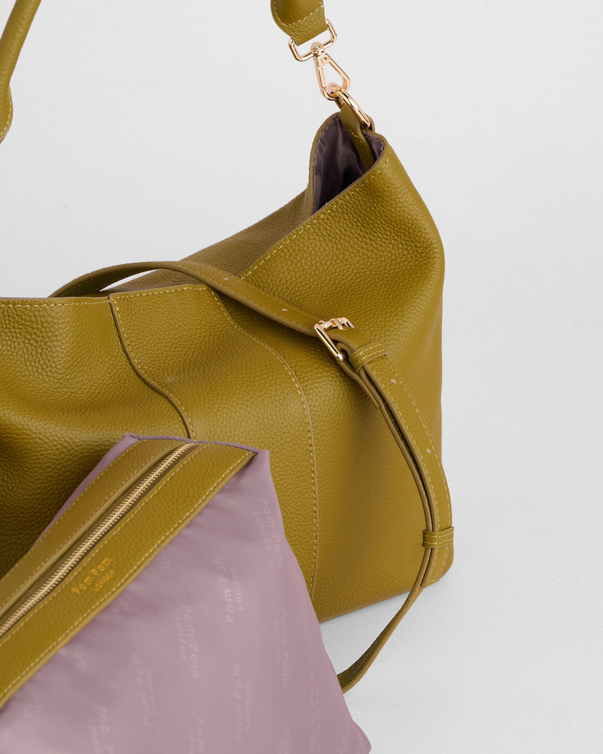 Lambeth Plus Bag Olive Grey