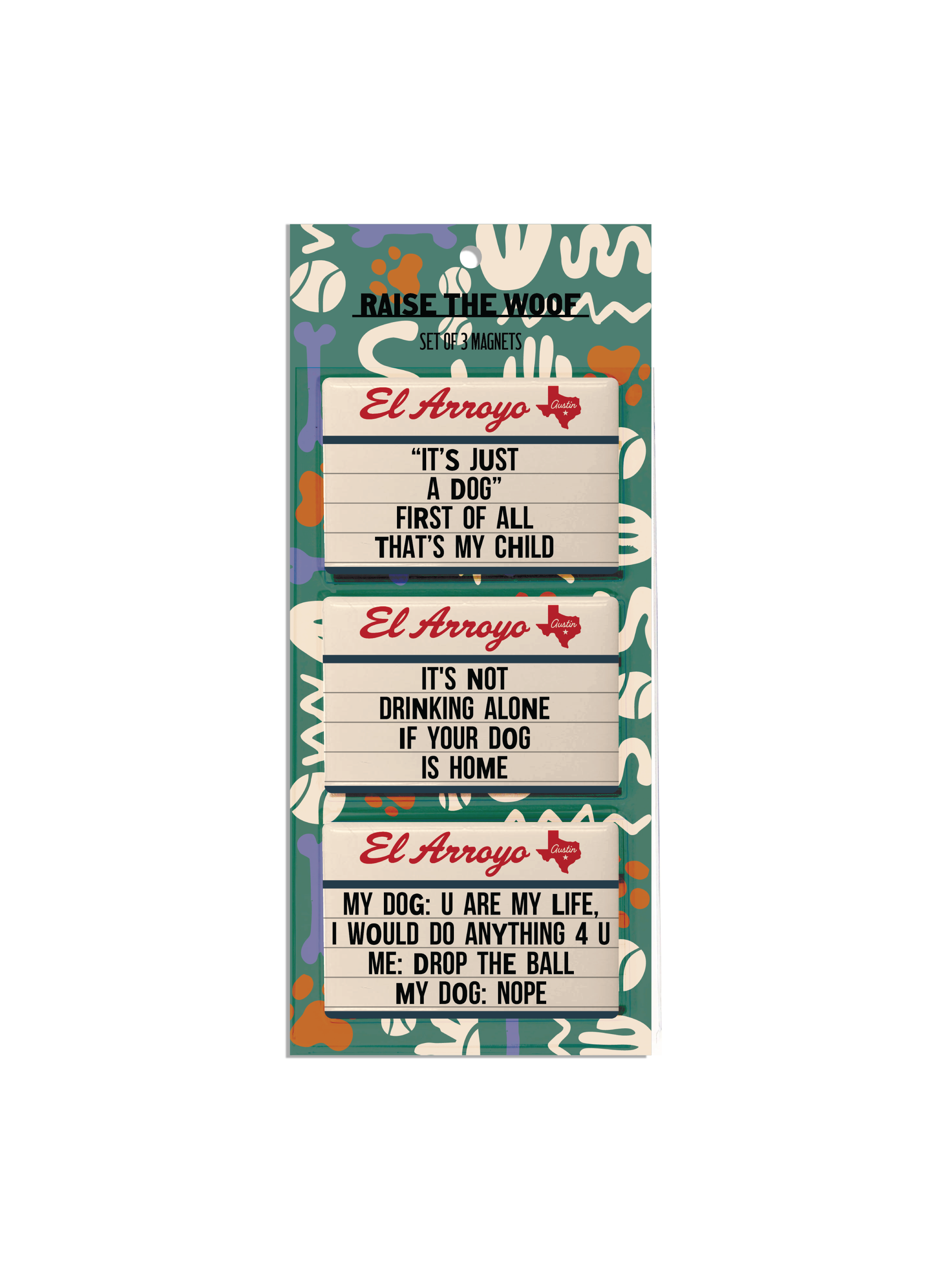 Magnet Set - Raise The Woof