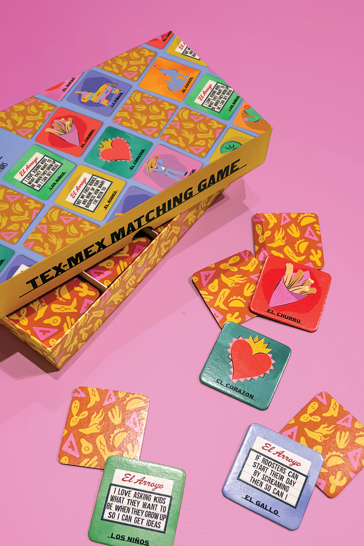 Tex-Mex Matching Game