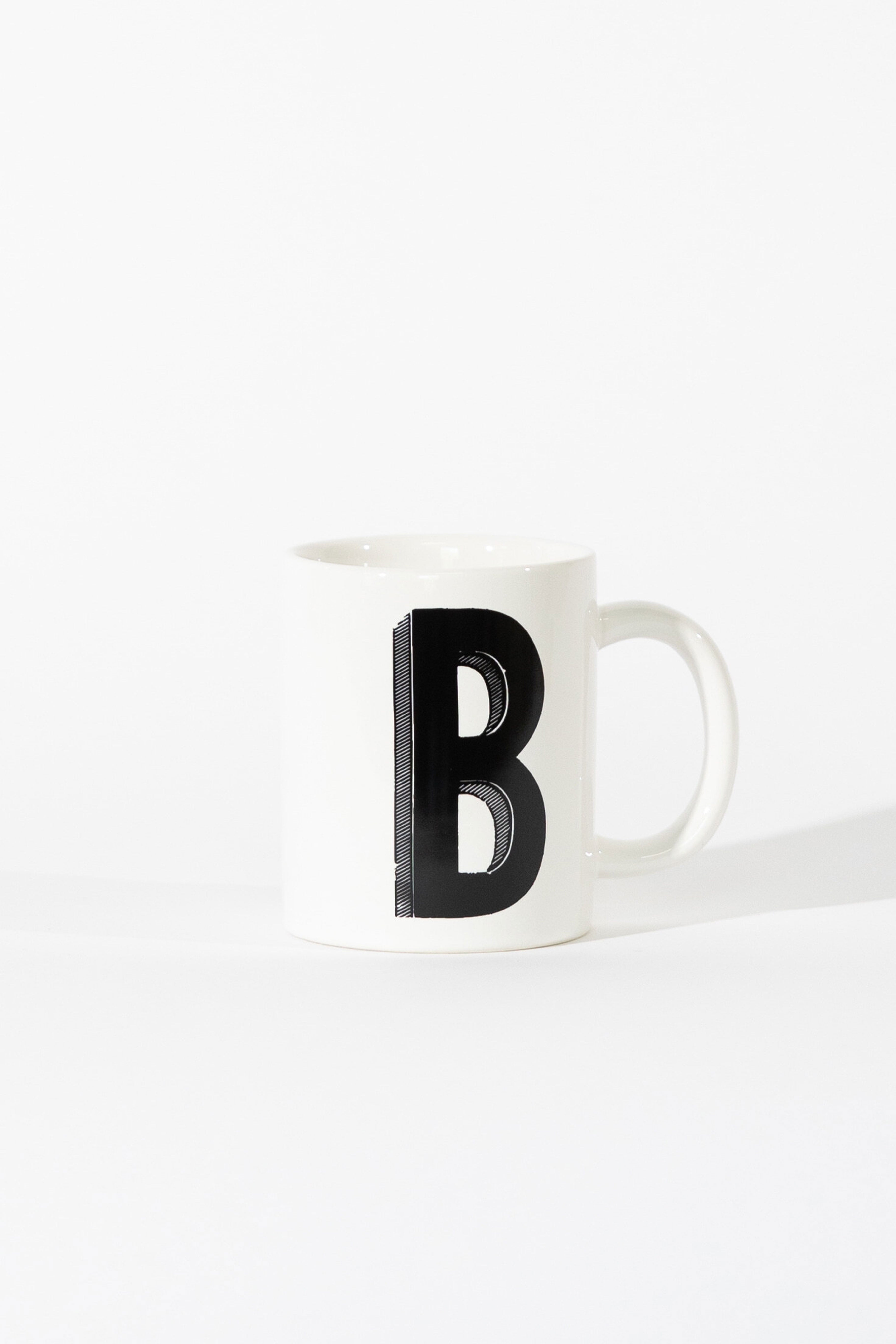 12oz Marquee Monogram Mug - B