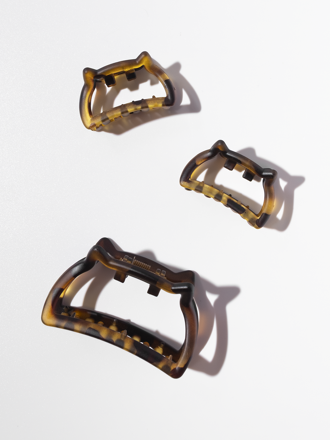 Cat Hair Clips, Set of 3