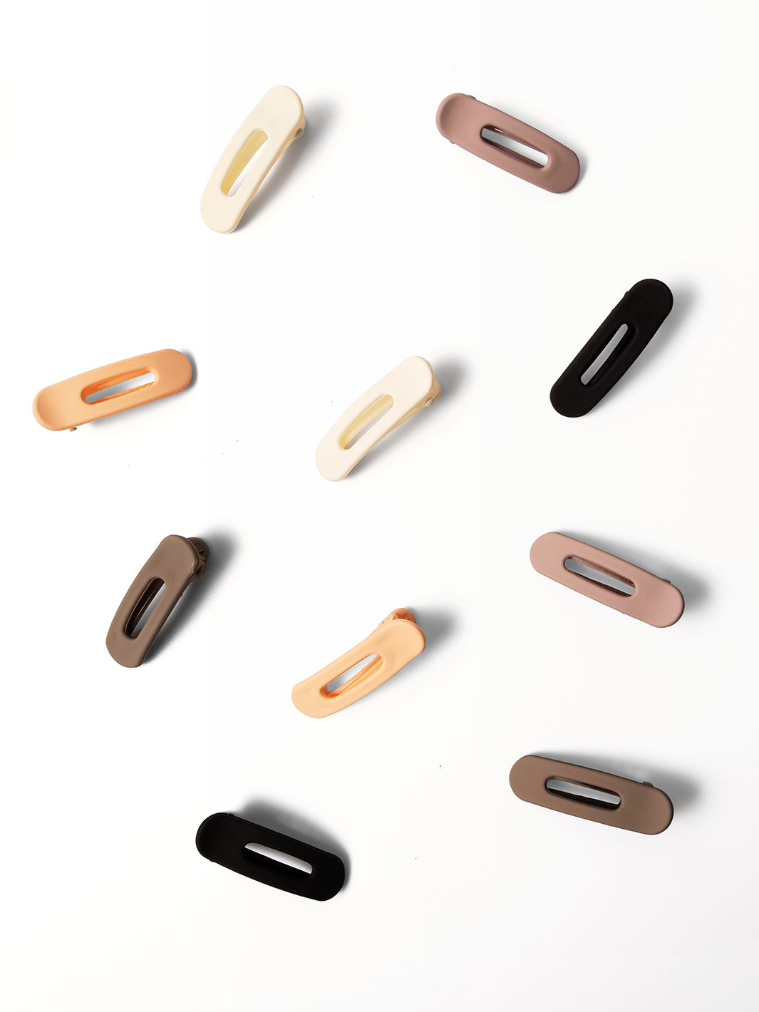 Mini Flat Clips, Set of 10