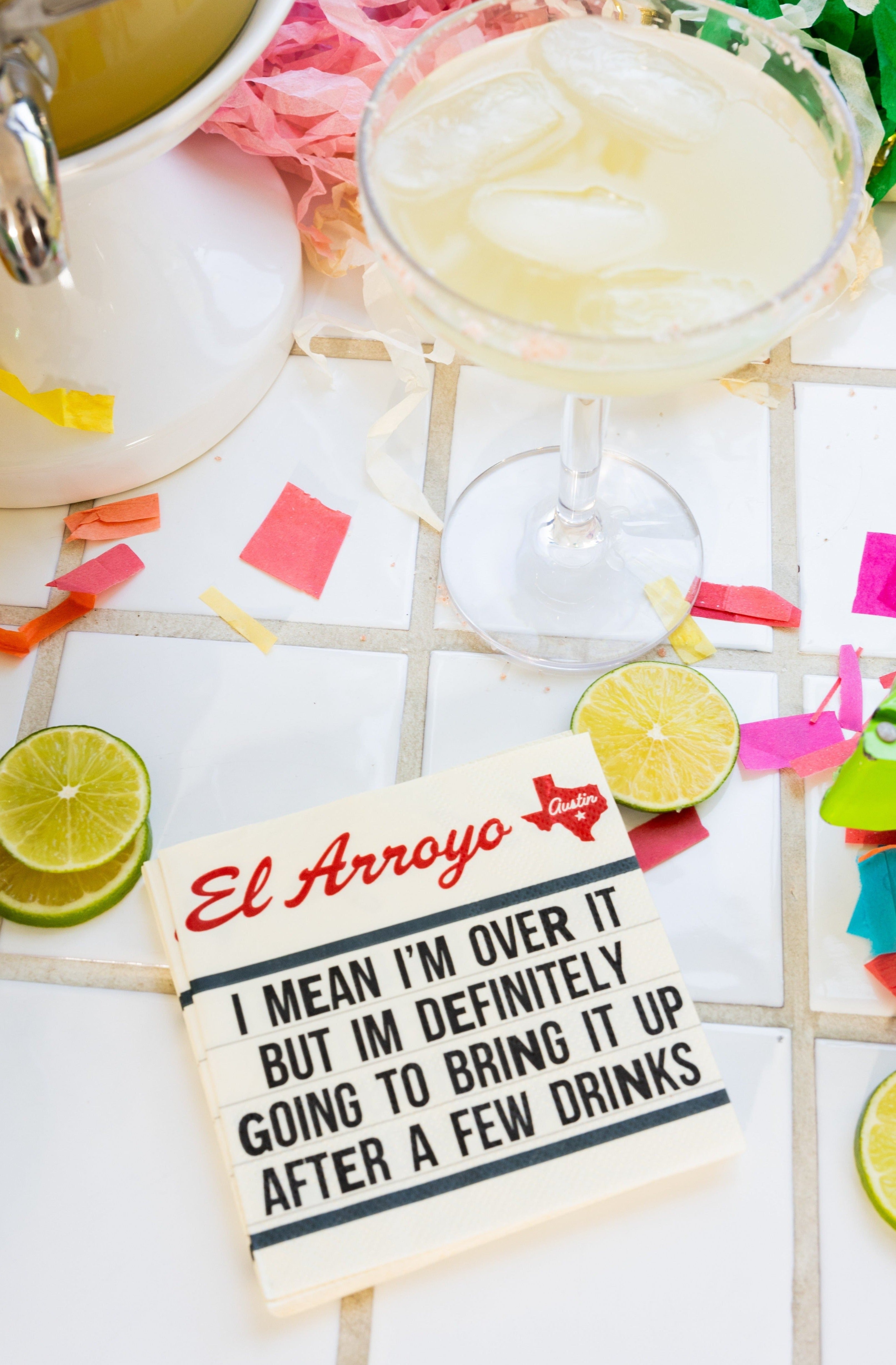 Cocktail Napkins (Set of 25) - Over It