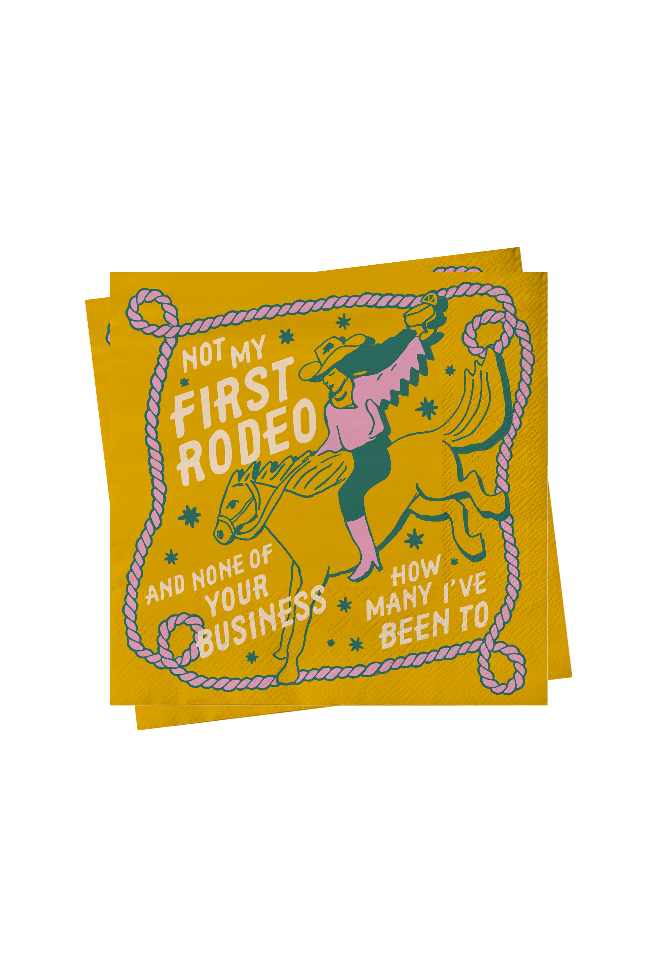Cocktail Napkins (Set of 25) - First Rodeo